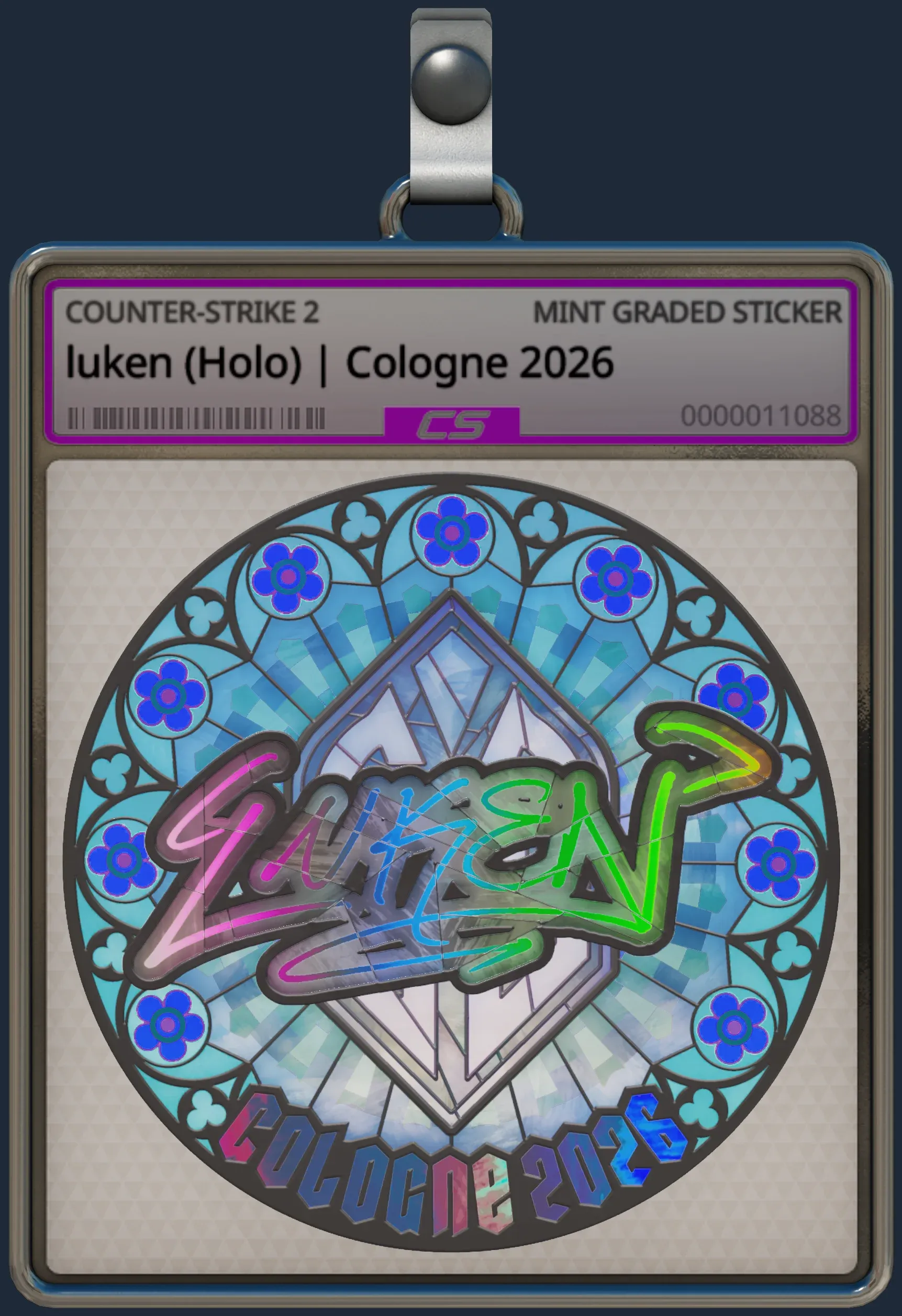 Sticker | luken (Holo) | Cologne 2026 Sticker | luken (Holo) | Cologne 2026