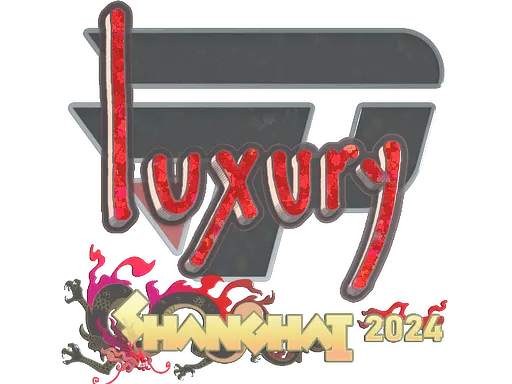 Sticker | lux (Glitter) | Shanghai 2024