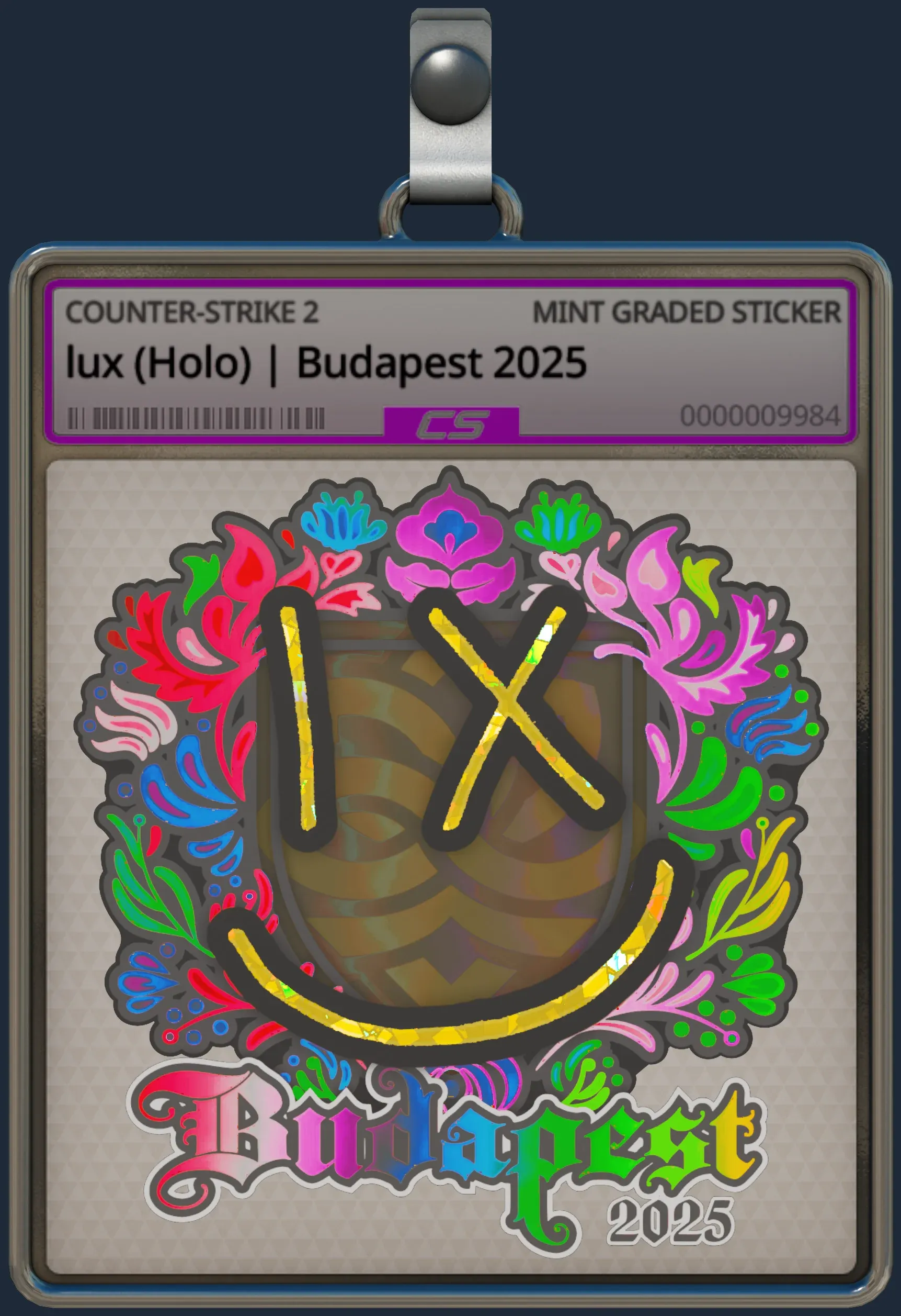 Sticker | lux (Holo) | Budapest 2025