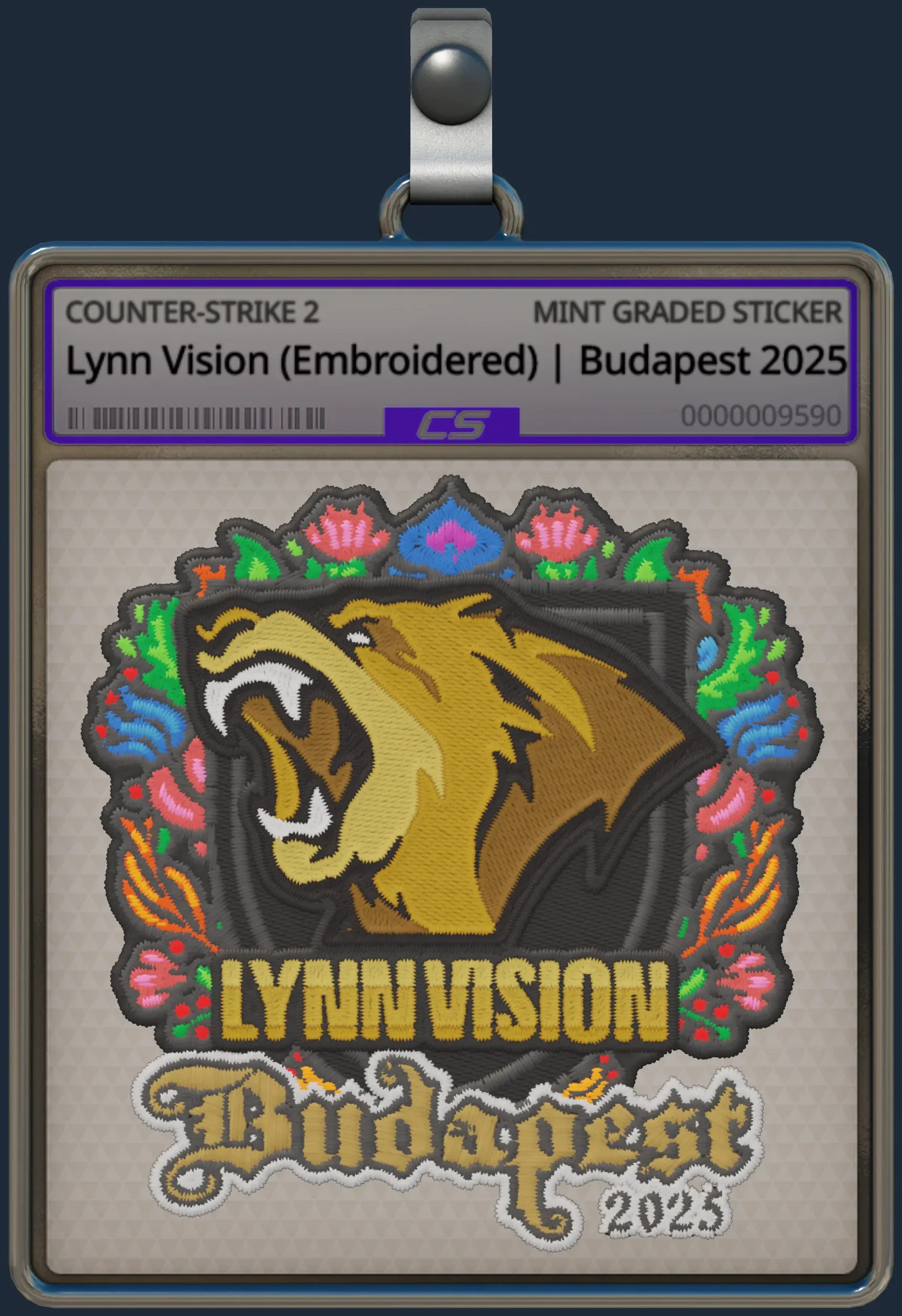 Sticker | Lynn Vision (Embroidered) | Budapest 2025