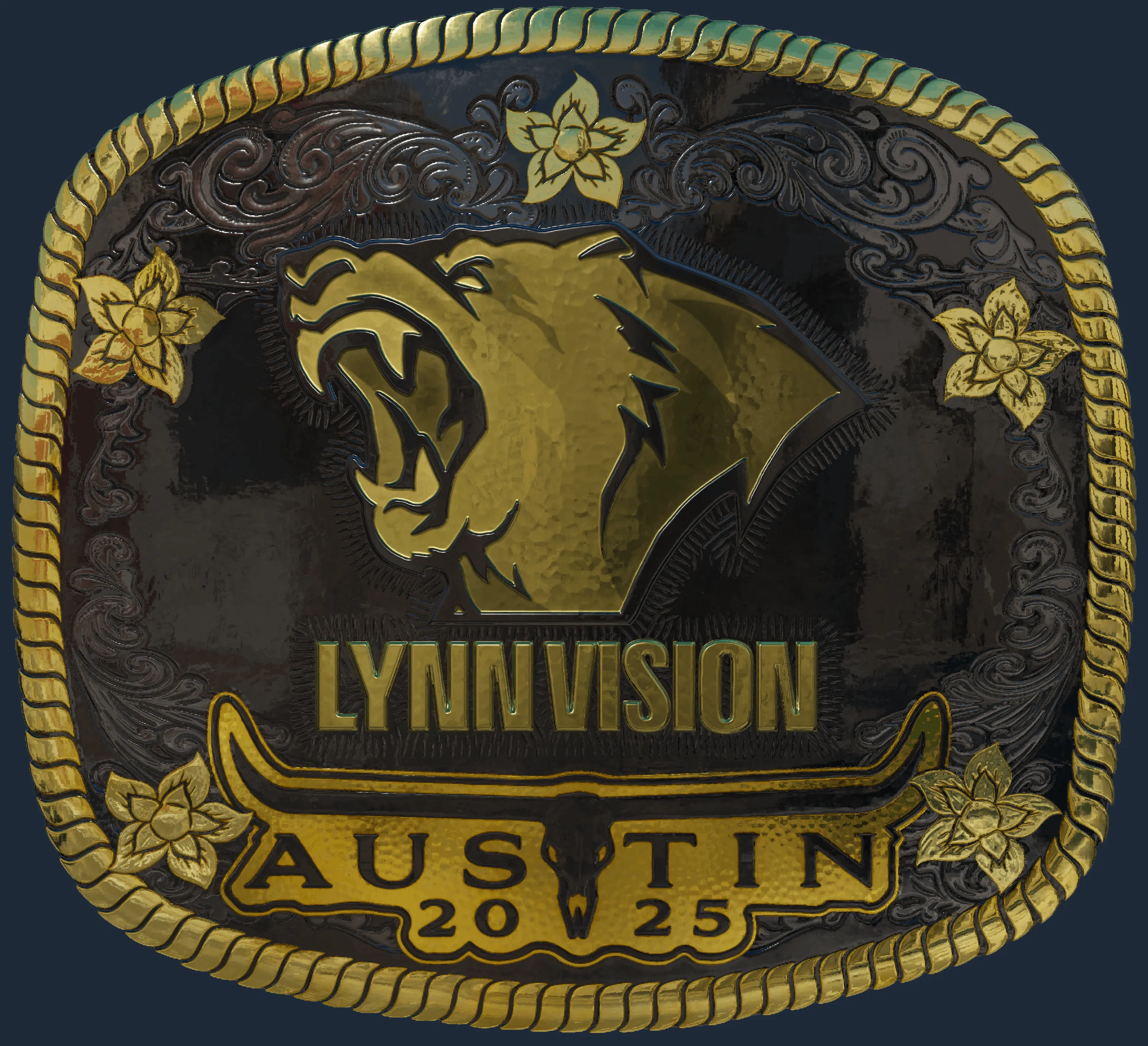 Sticker | Lynn Vision (Gold) | Austin 2025
