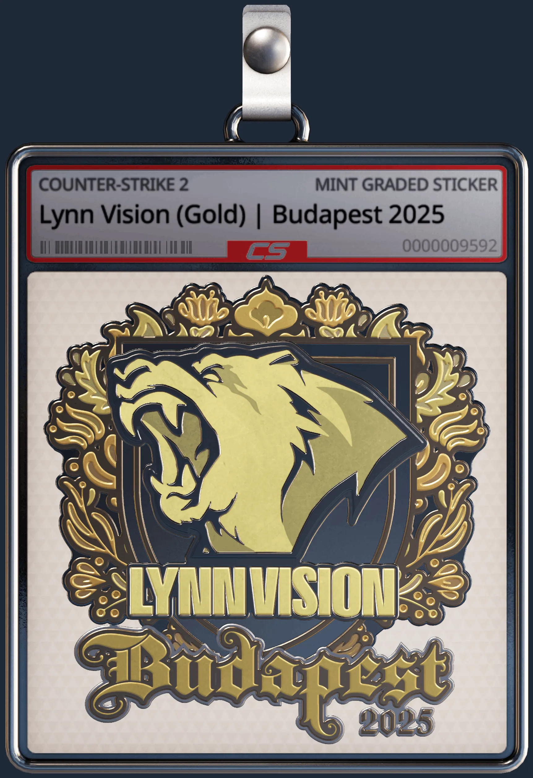 Sticker | Lynn Vision (Gold) | Budapest 2025