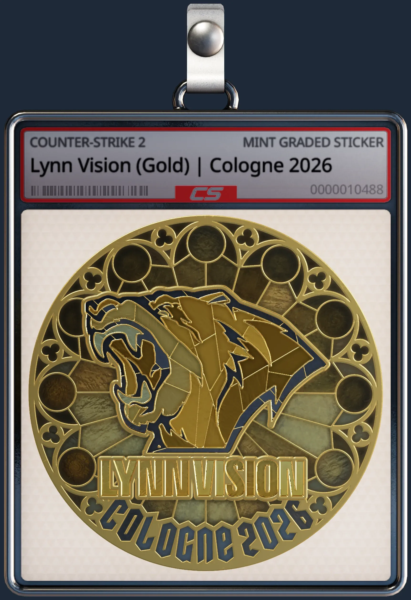 Sticker | Lynn Vision (Gold) | Cologne 2026