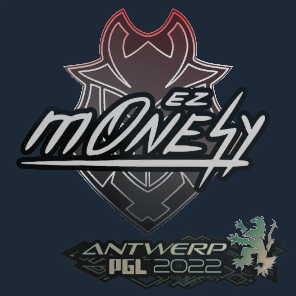 Sticker | m0NESY | Antwerp 2022