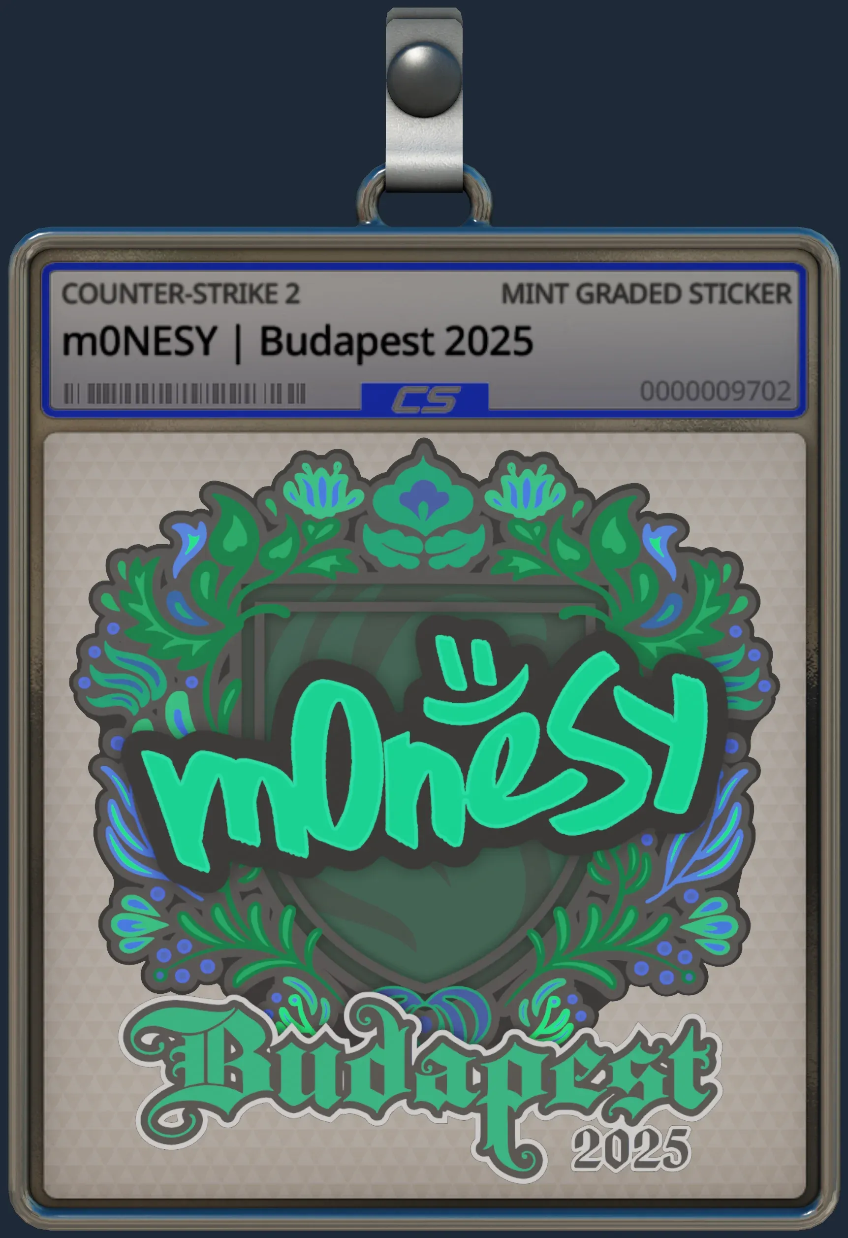 Sticker | m0NESY | Budapest 2025 Sticker | m0NESY | Budapest 2025