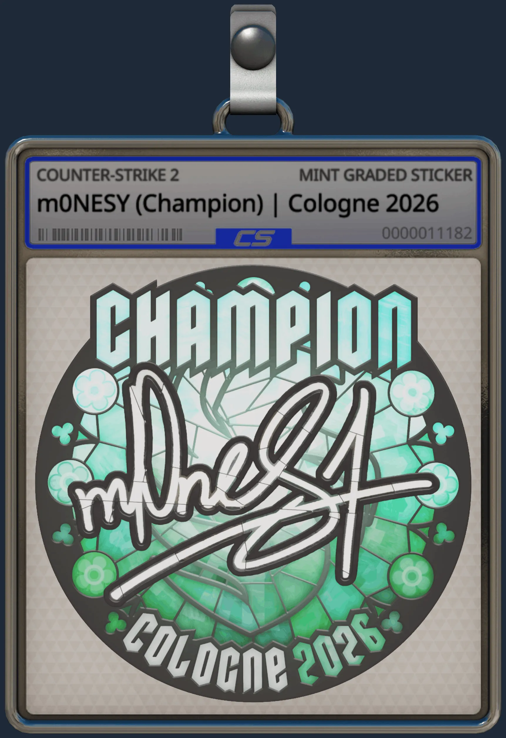 Sticker | m0NESY (Champion) | Cologne 2026 Sticker | m0NESY (Champion) | Cologne 2026