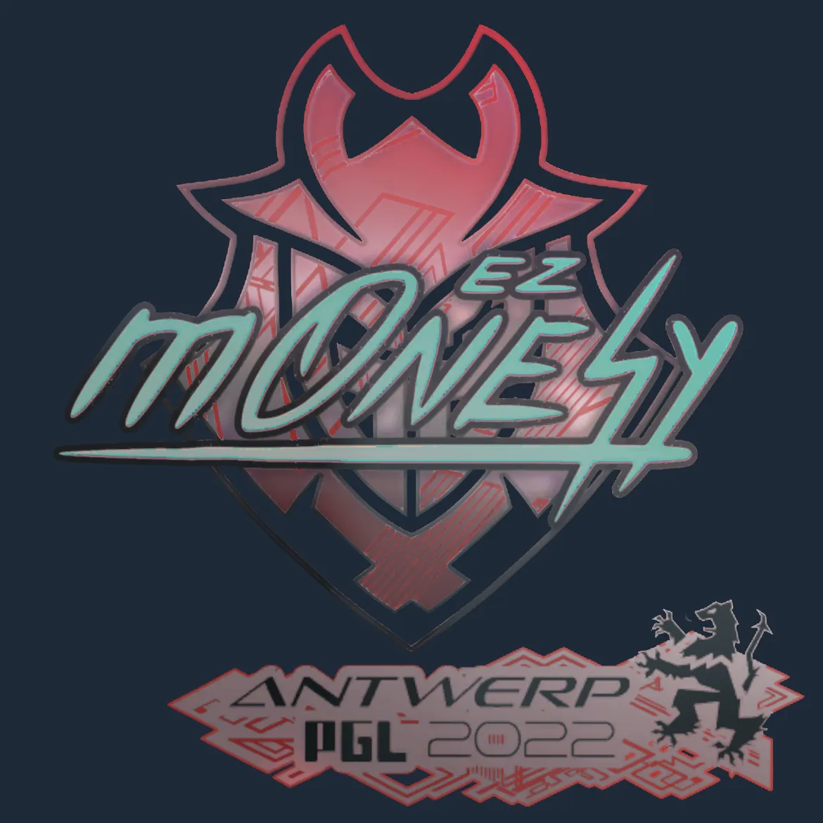 Sticker | m0NESY (Holo) | Antwerp 2022