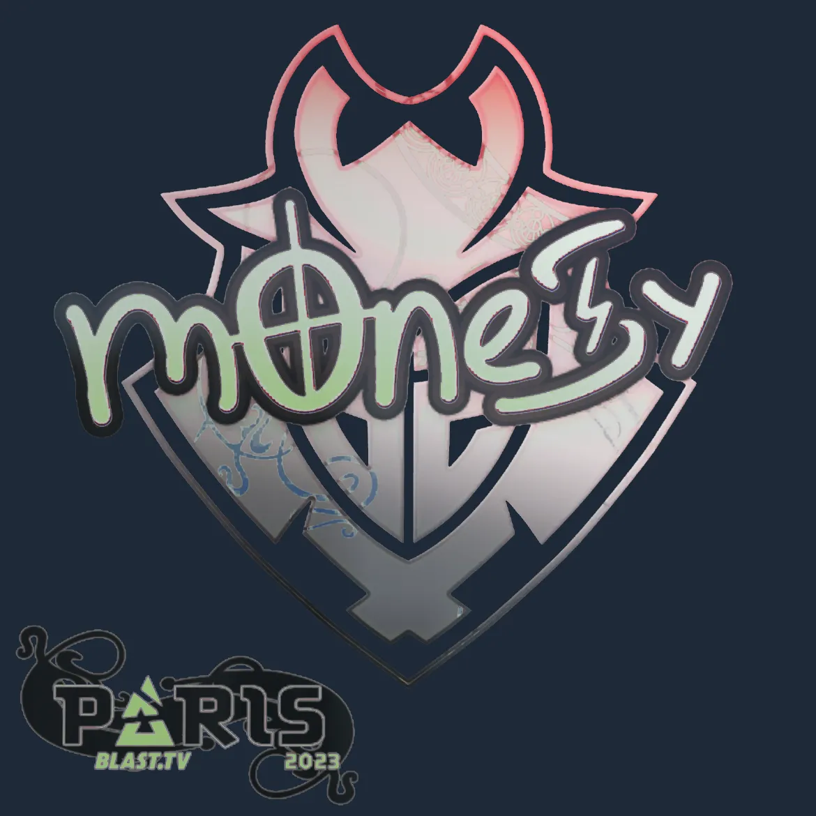 Sticker | m0NESY (Holo) | Paris 2023