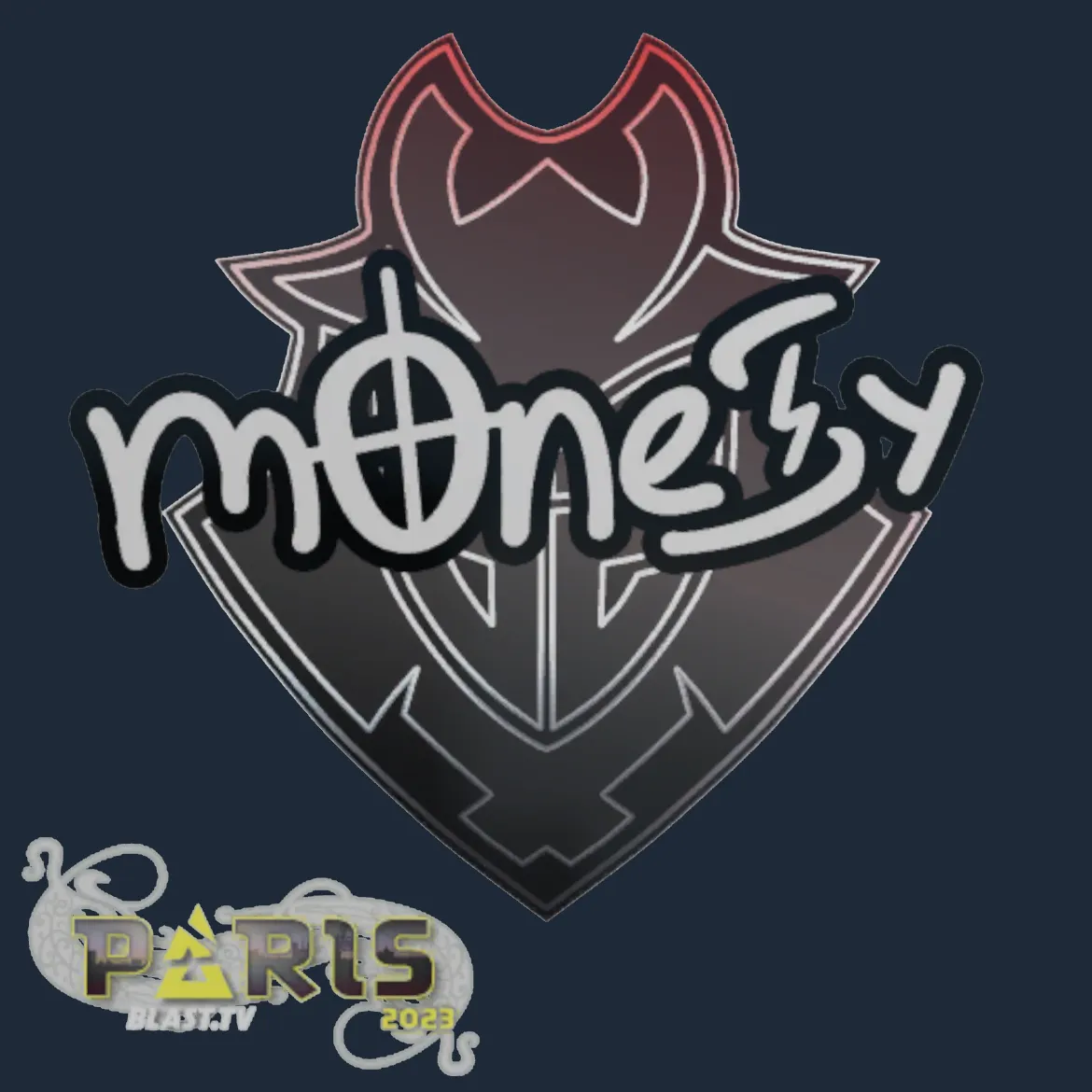 Sticker | m0NESY | Paris 2023
