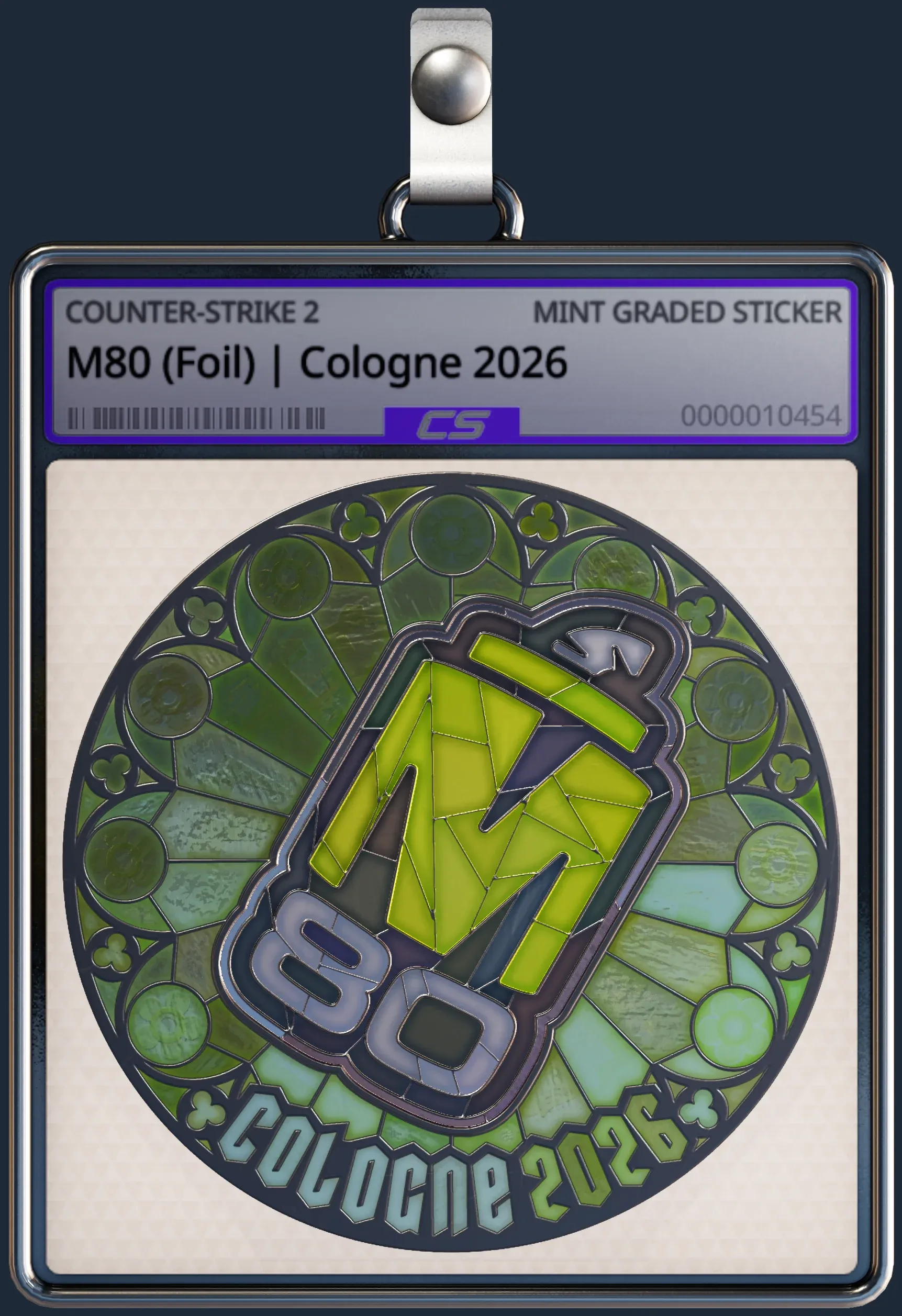 Sticker | M80 (Foil) | Cologne 2026