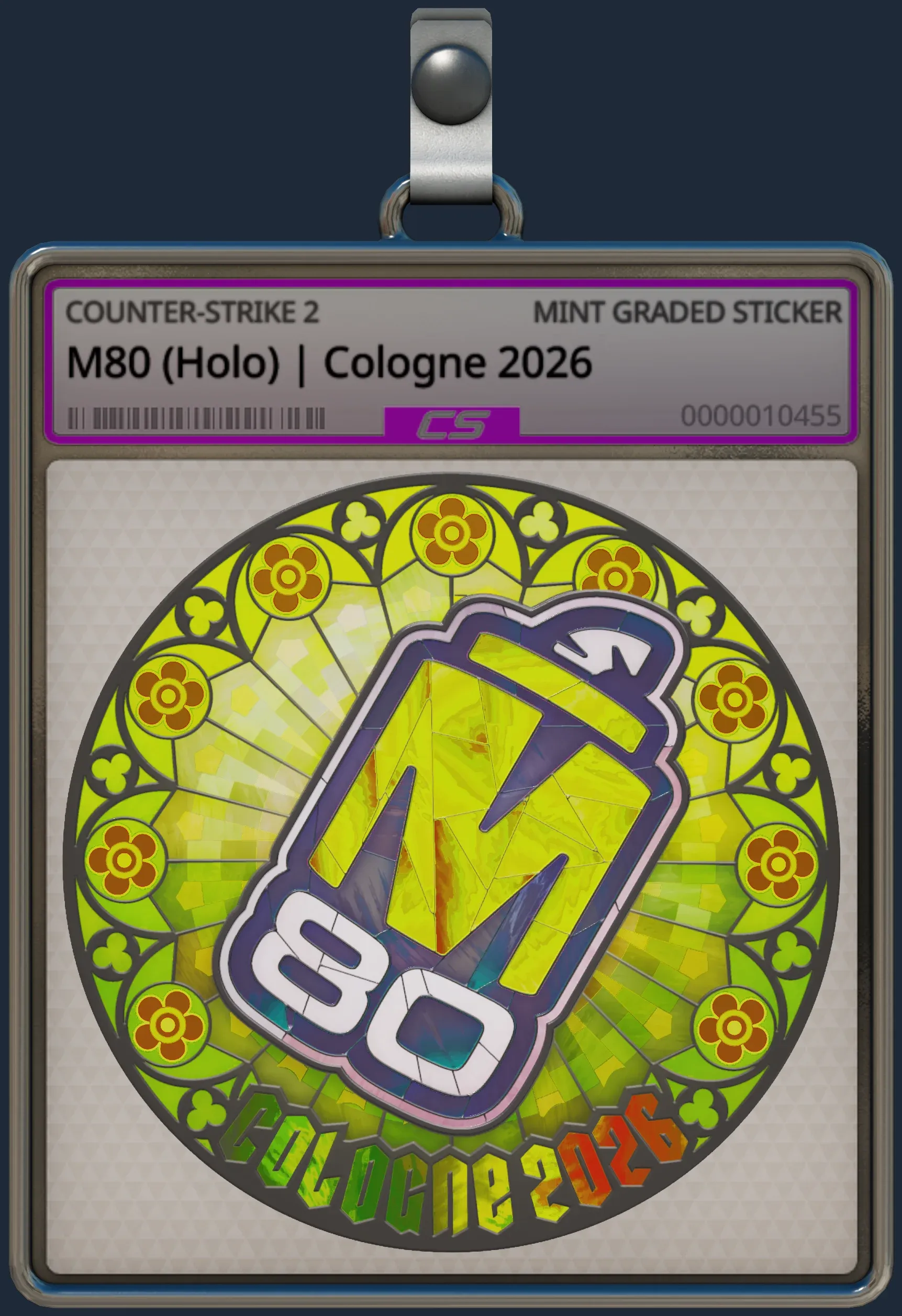 Sticker | M80 (Holo) | Cologne 2026