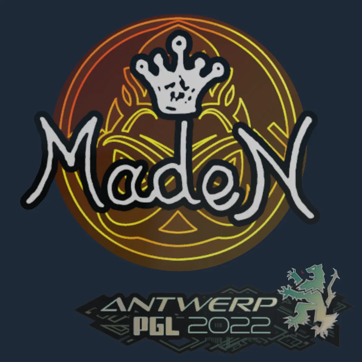 Sticker | maden | Antwerp 2022