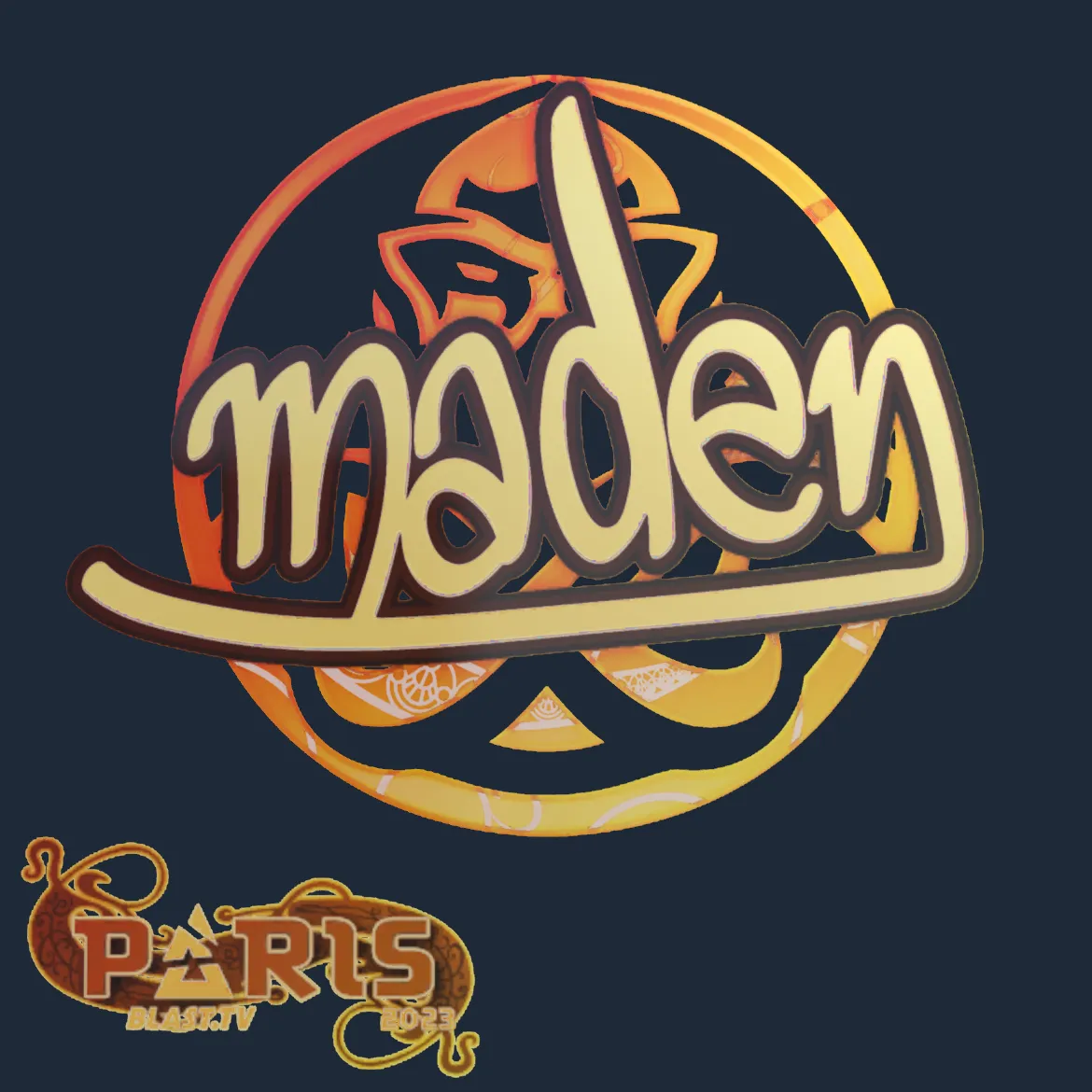Sticker | maden (Holo) | Paris 2023