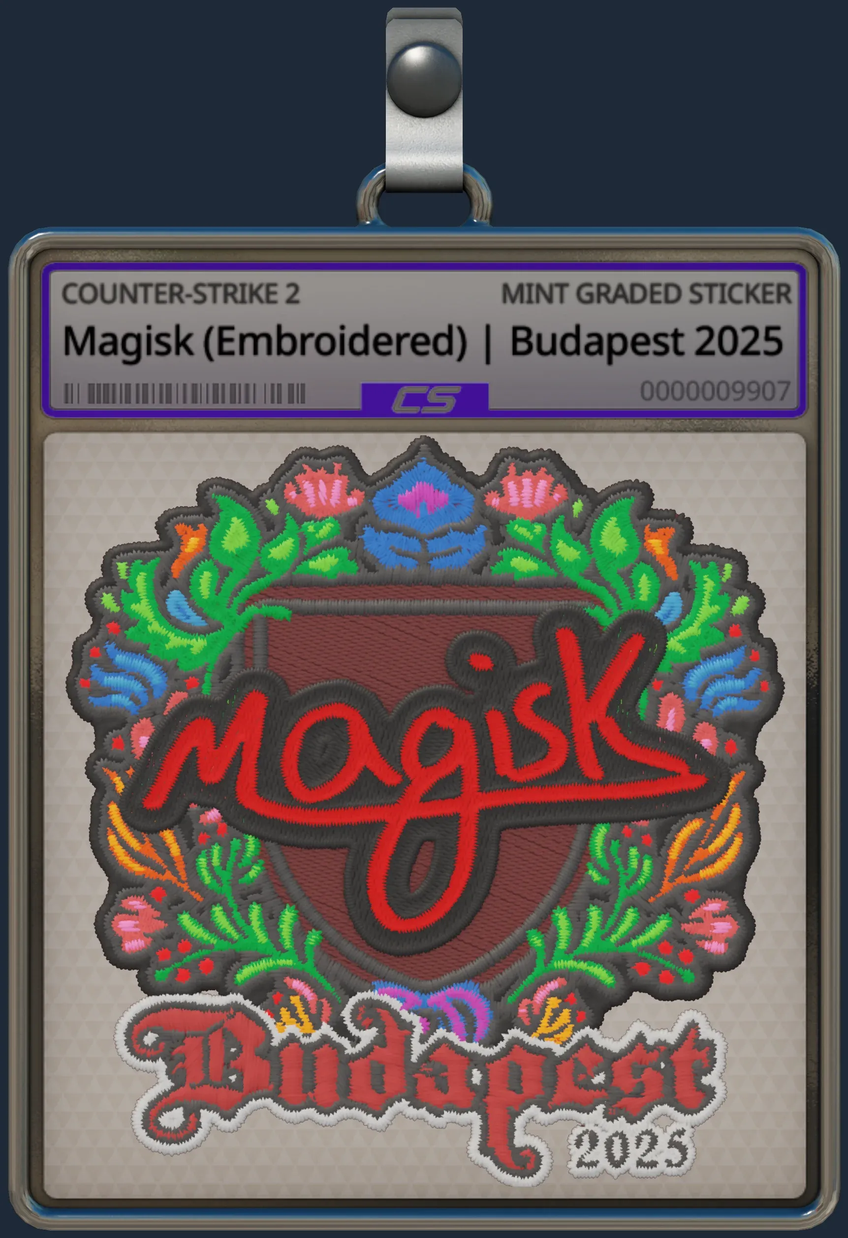Sticker | Magisk (Embroidered) | Budapest 2025