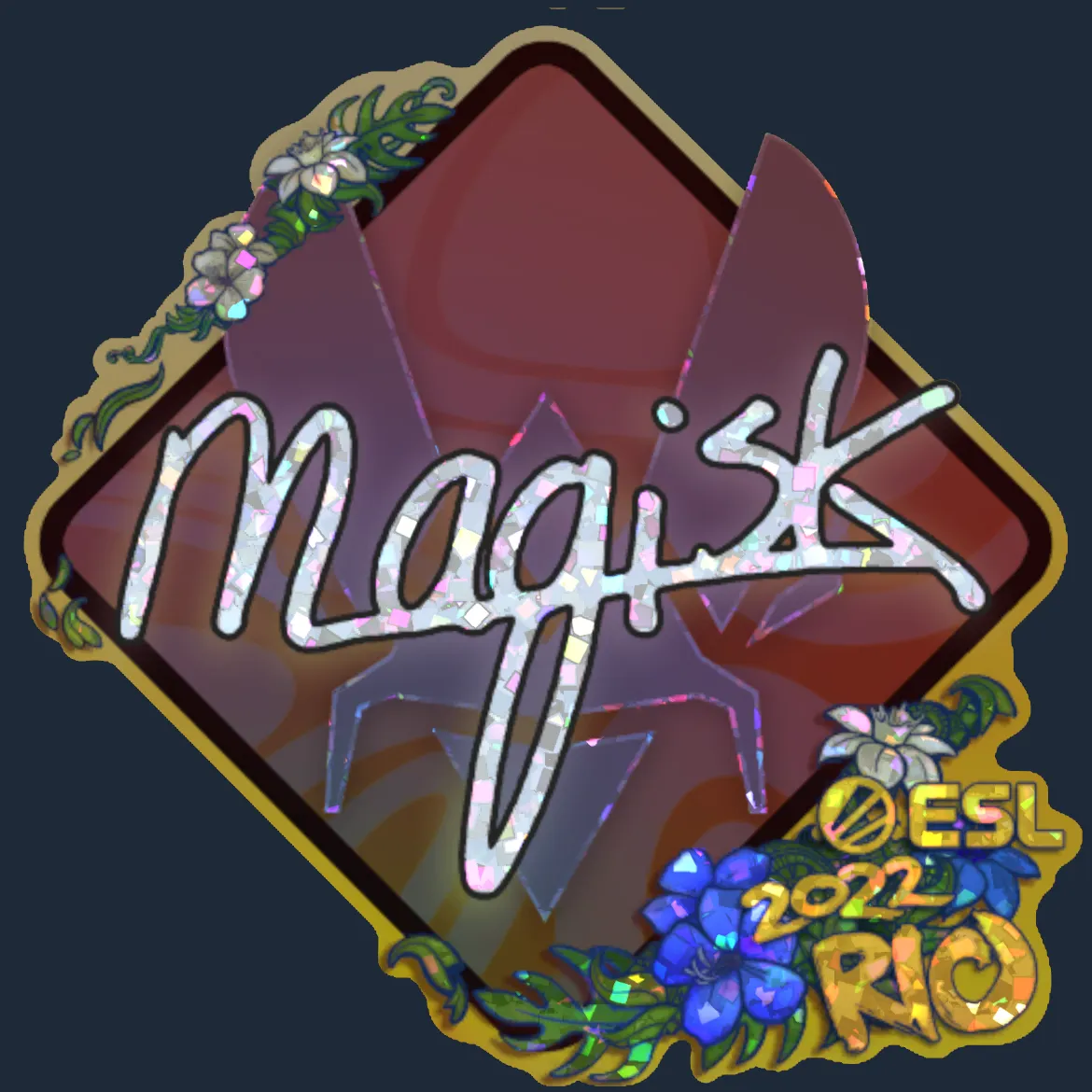 Sticker | Magisk (Glitter) | Rio 2022