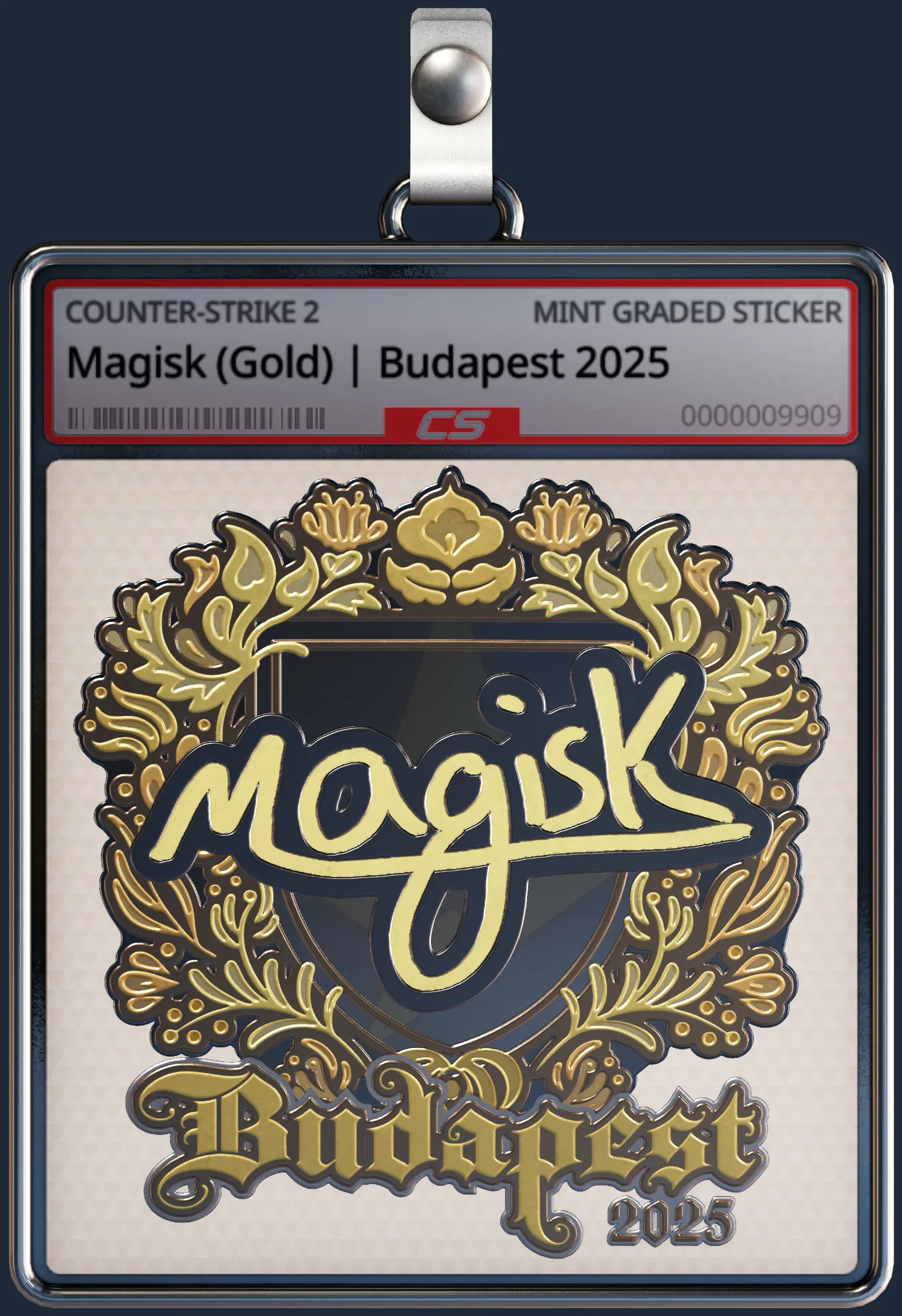 Sticker | Magisk (Gold) | Budapest 2025