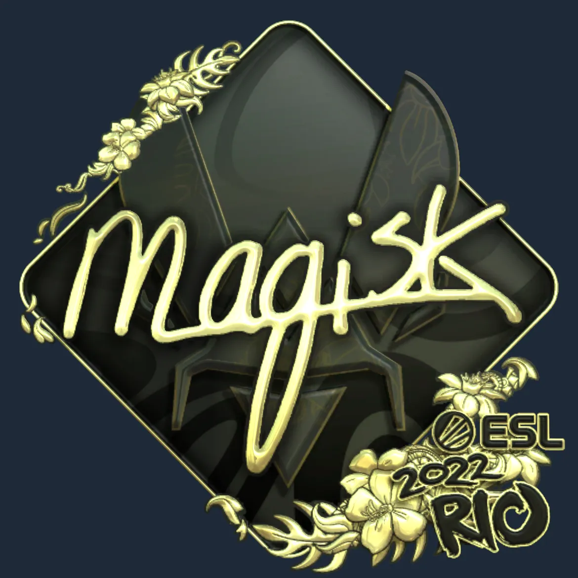 Sticker | Magisk (Gold) | Rio 2022