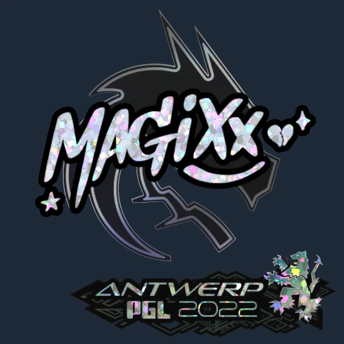 Sticker | magixx (Glitter) | Antwerp 2022