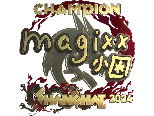 Sticker | magixx (Gold, Champion) | Shanghai 2024