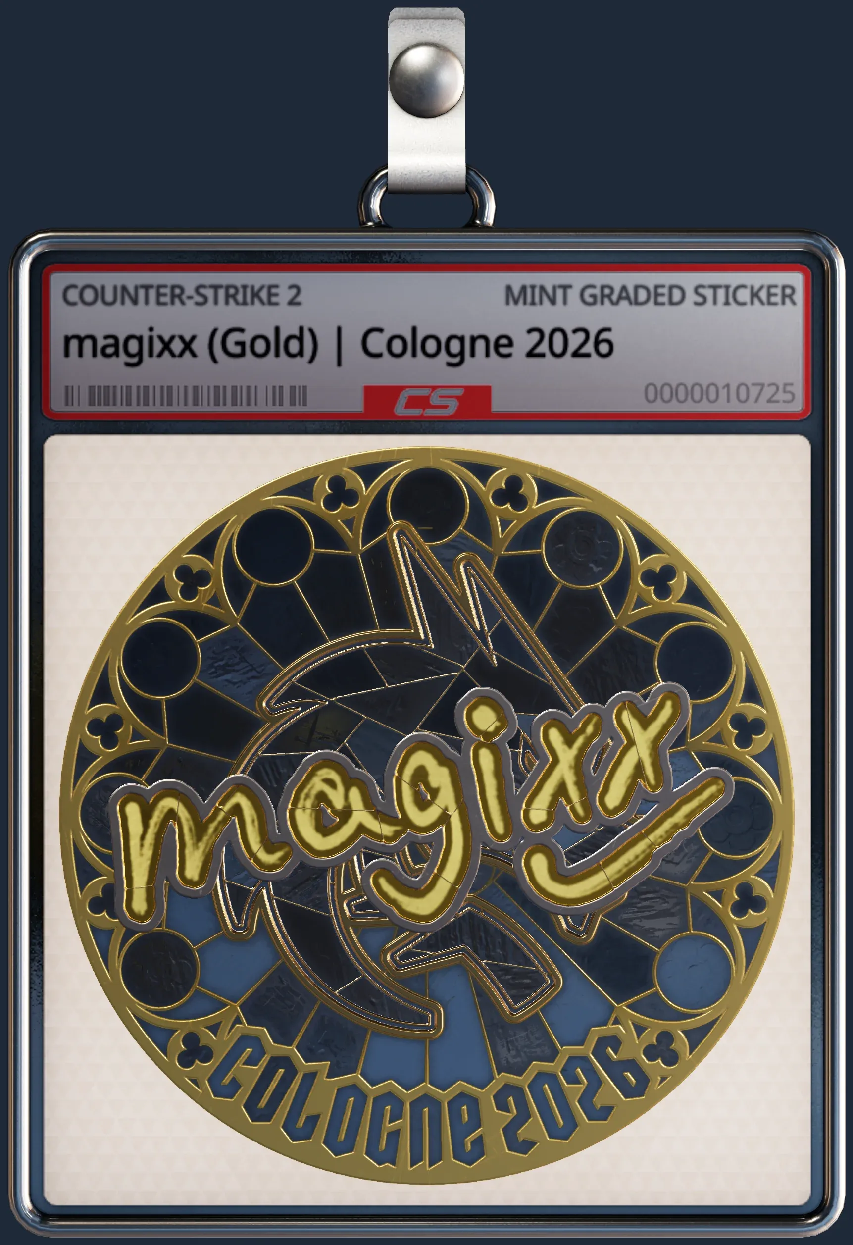 Sticker | magixx (Gold) | Cologne 2026