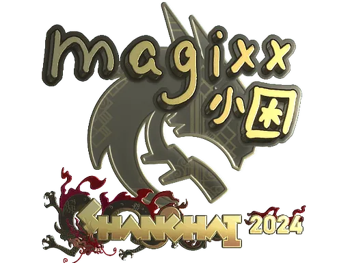 Sticker | magixx (Gold) | Shanghai 2024