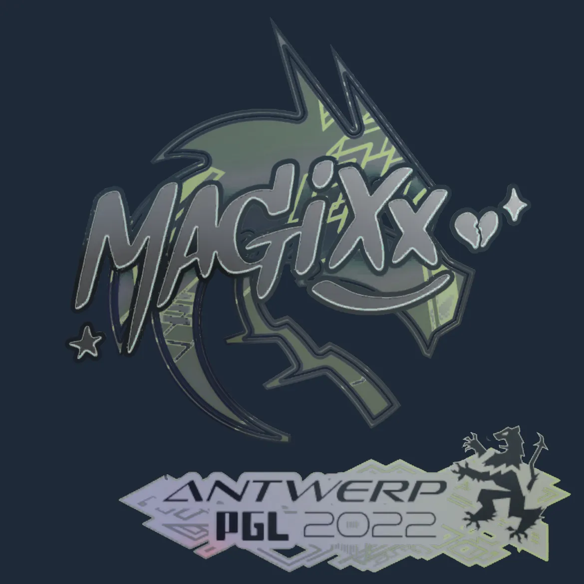 Sticker | magixx (Holo) | Antwerp 2022