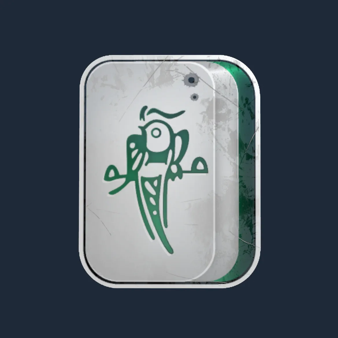 Sticker | Mahjong Rooster