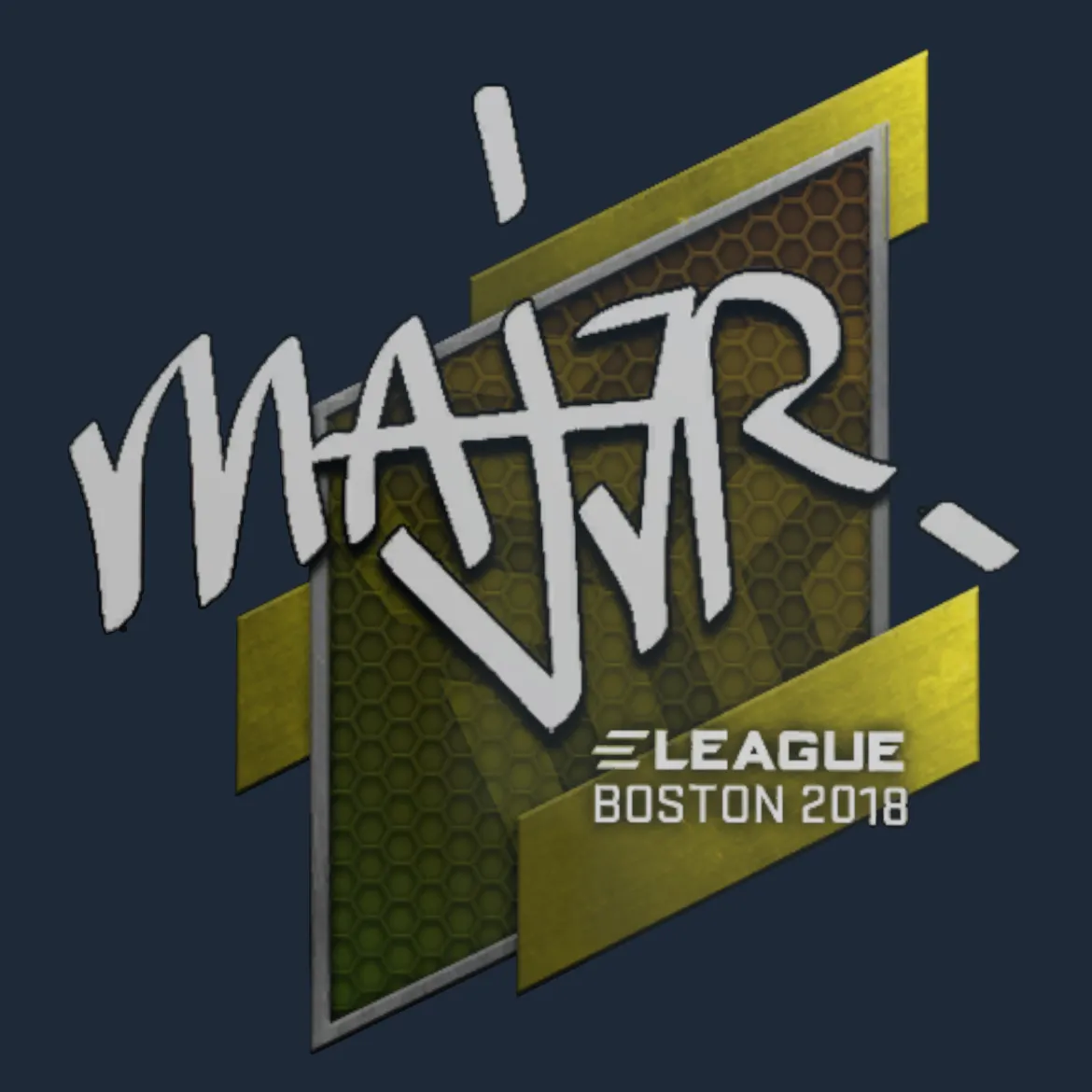 Sticker | MAJ3R | Boston 2018