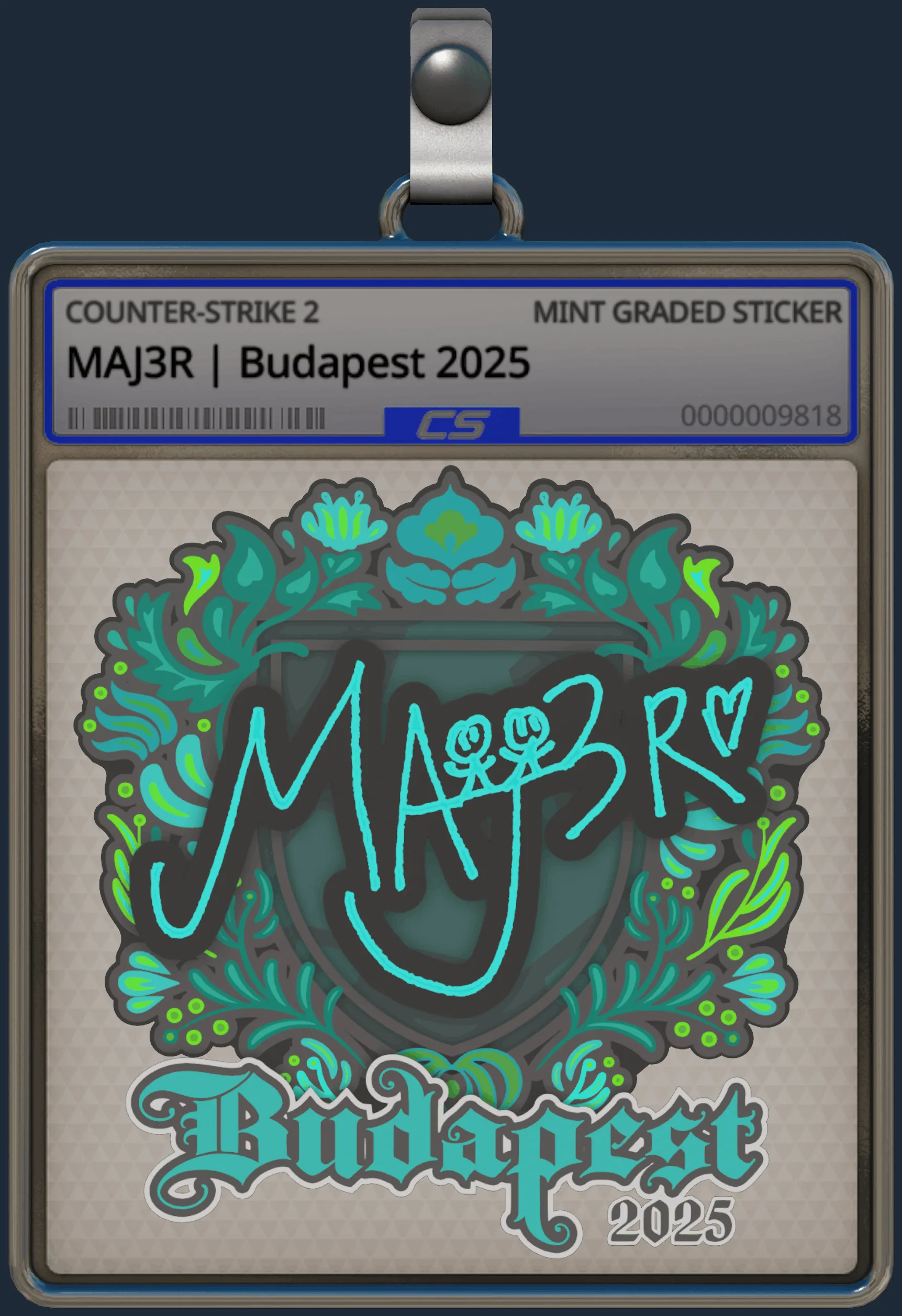Sticker | MAJ3R | Budapest 2025