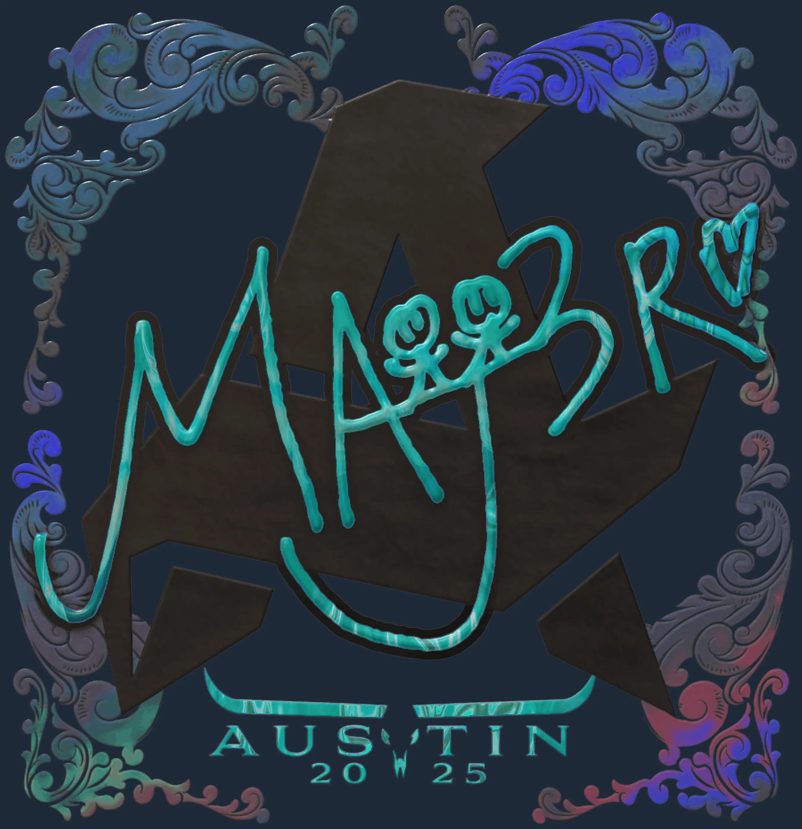 Sticker | MAJ3R (Holo) | Austin 2025
