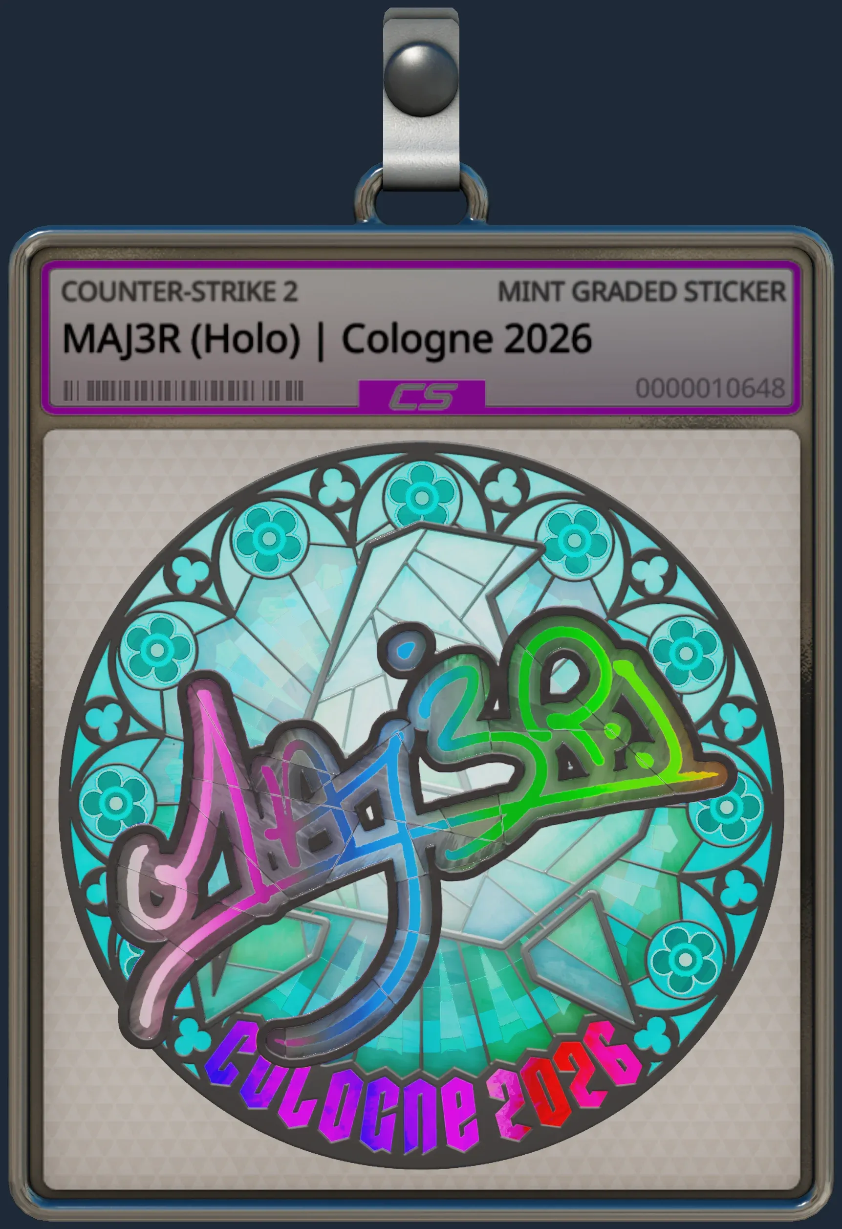 Sticker | MAJ3R (Holo) | Cologne 2026