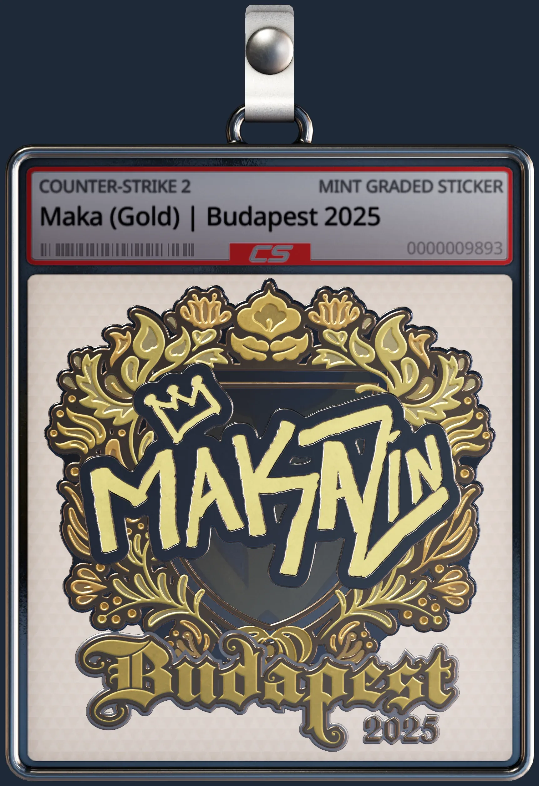 Sticker | Maka (Gold) | Budapest 2025