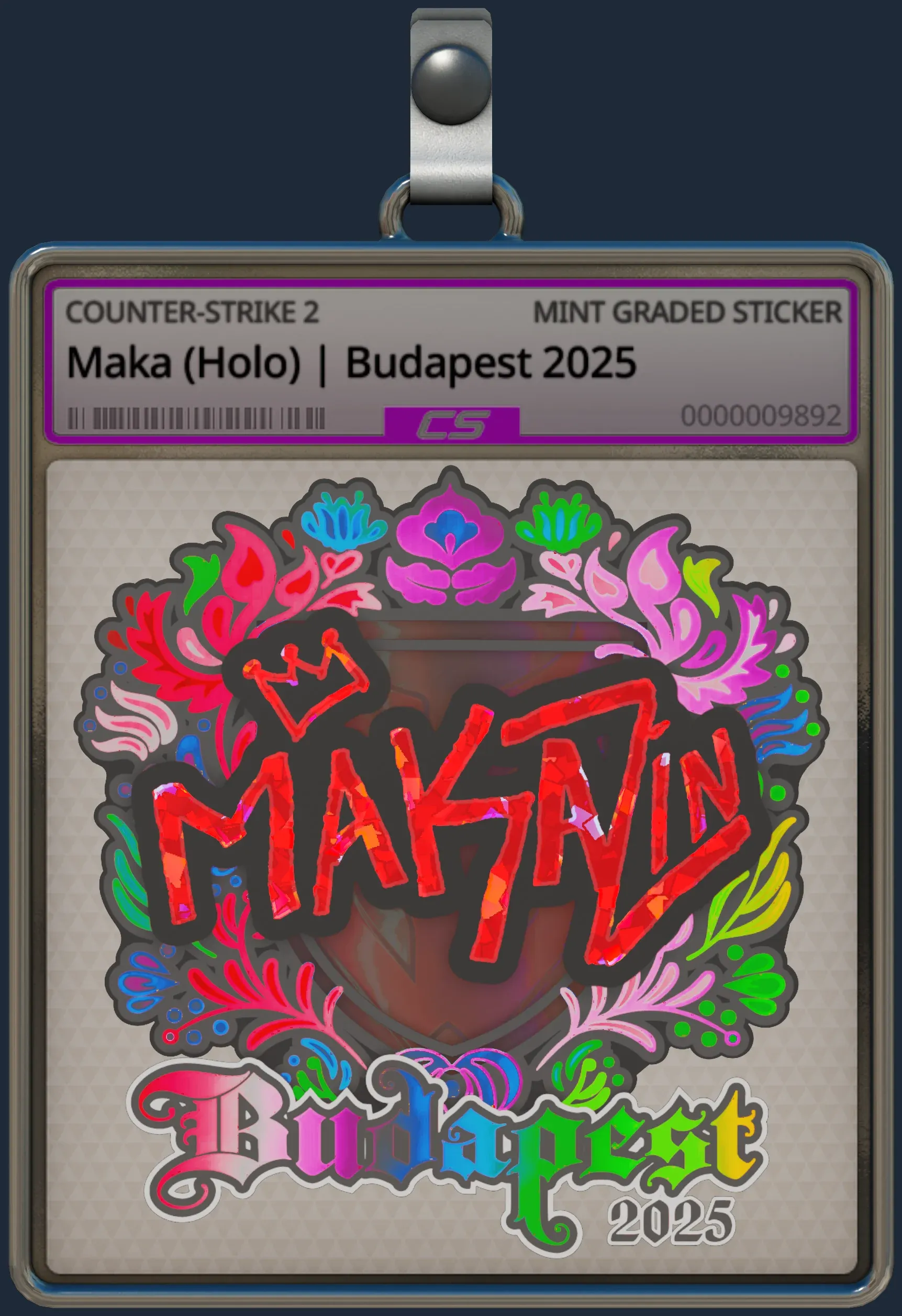 Sticker | Maka (Holo) | Budapest 2025
