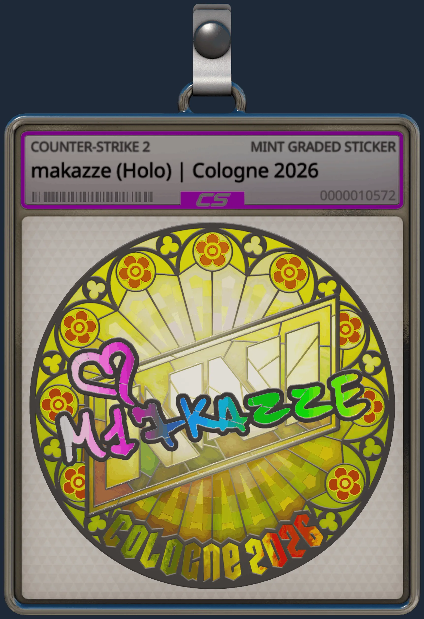 Sticker | makazze (Holo) | Cologne 2026