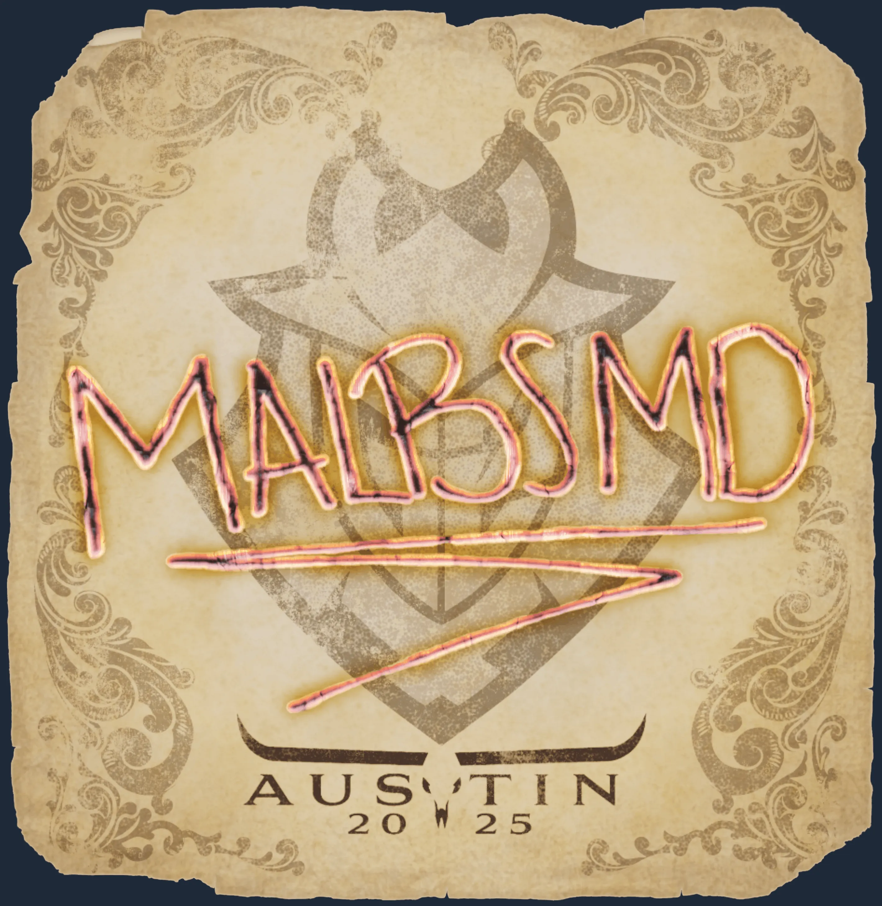 Sticker | malbsMd | Austin 2025