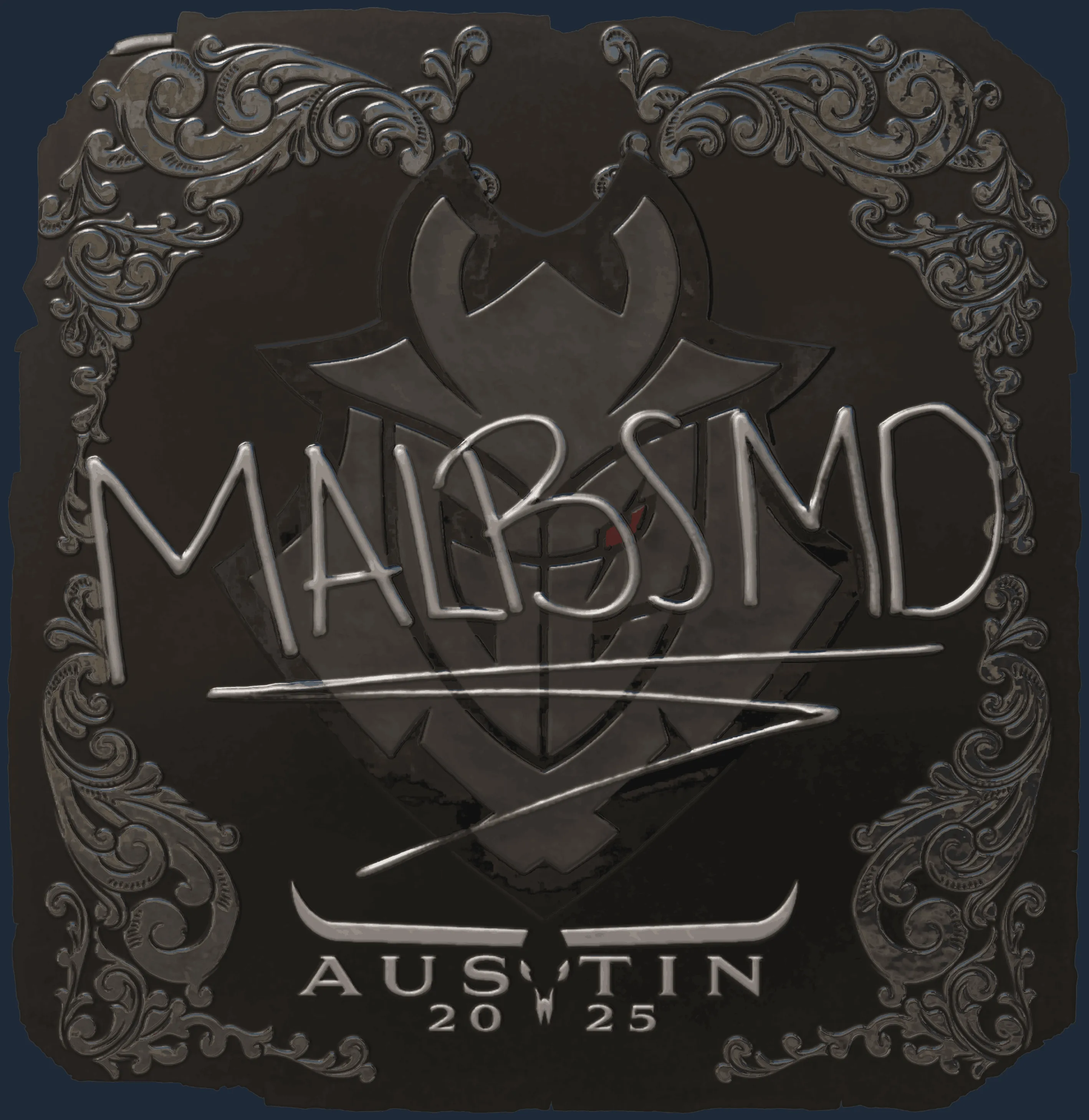 Sticker | malbsMd (Foil) | Austin 2025