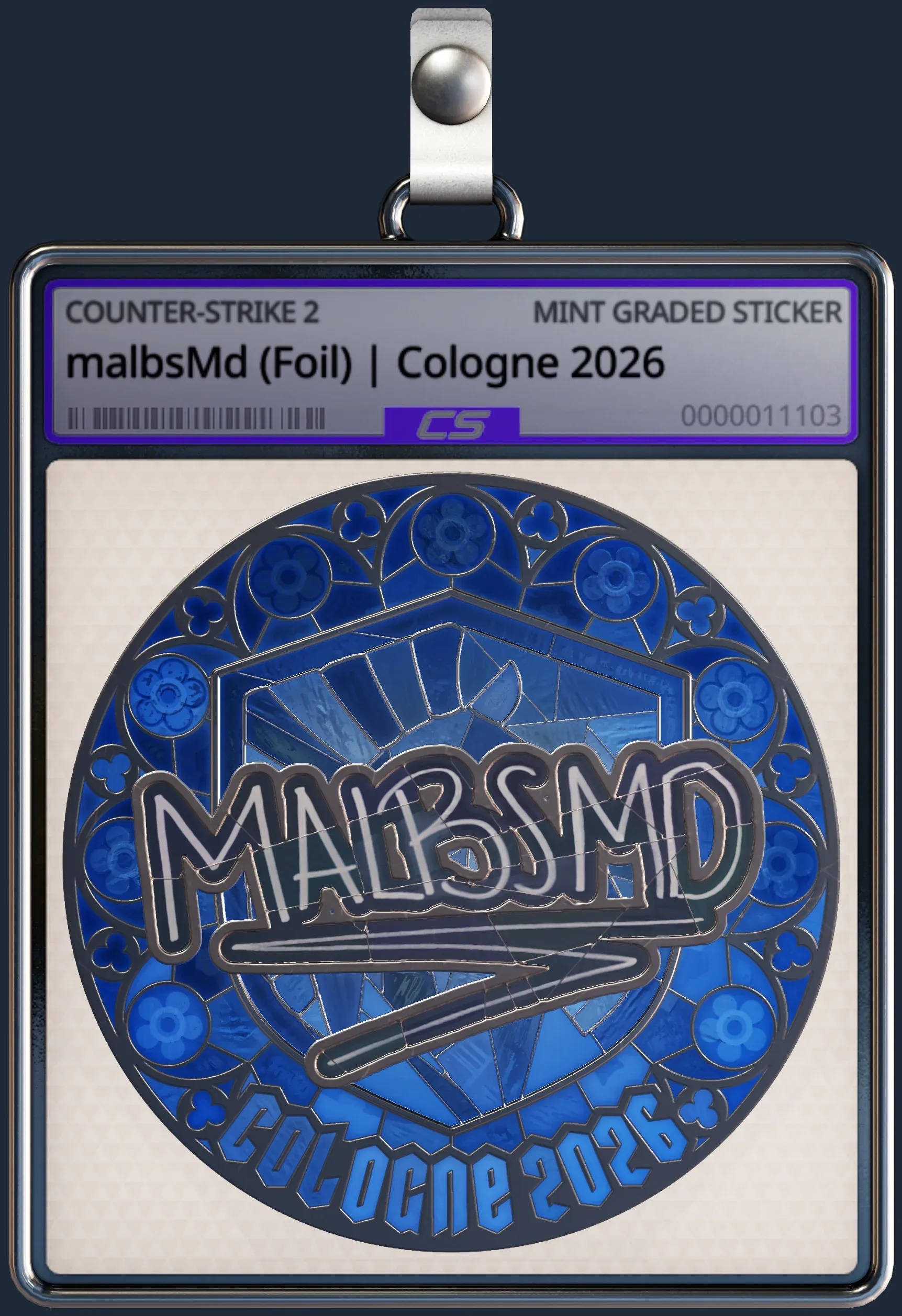 Sticker | malbsMd (Foil) | Cologne 2026