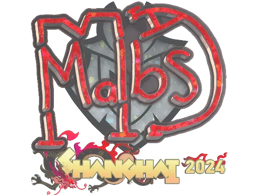 Sticker | malbsMd (Glitter) | Shanghai 2024