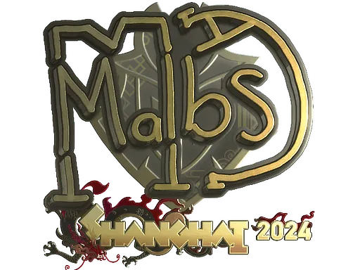 Sticker | malbsMd (Gold) | Shanghai 2024