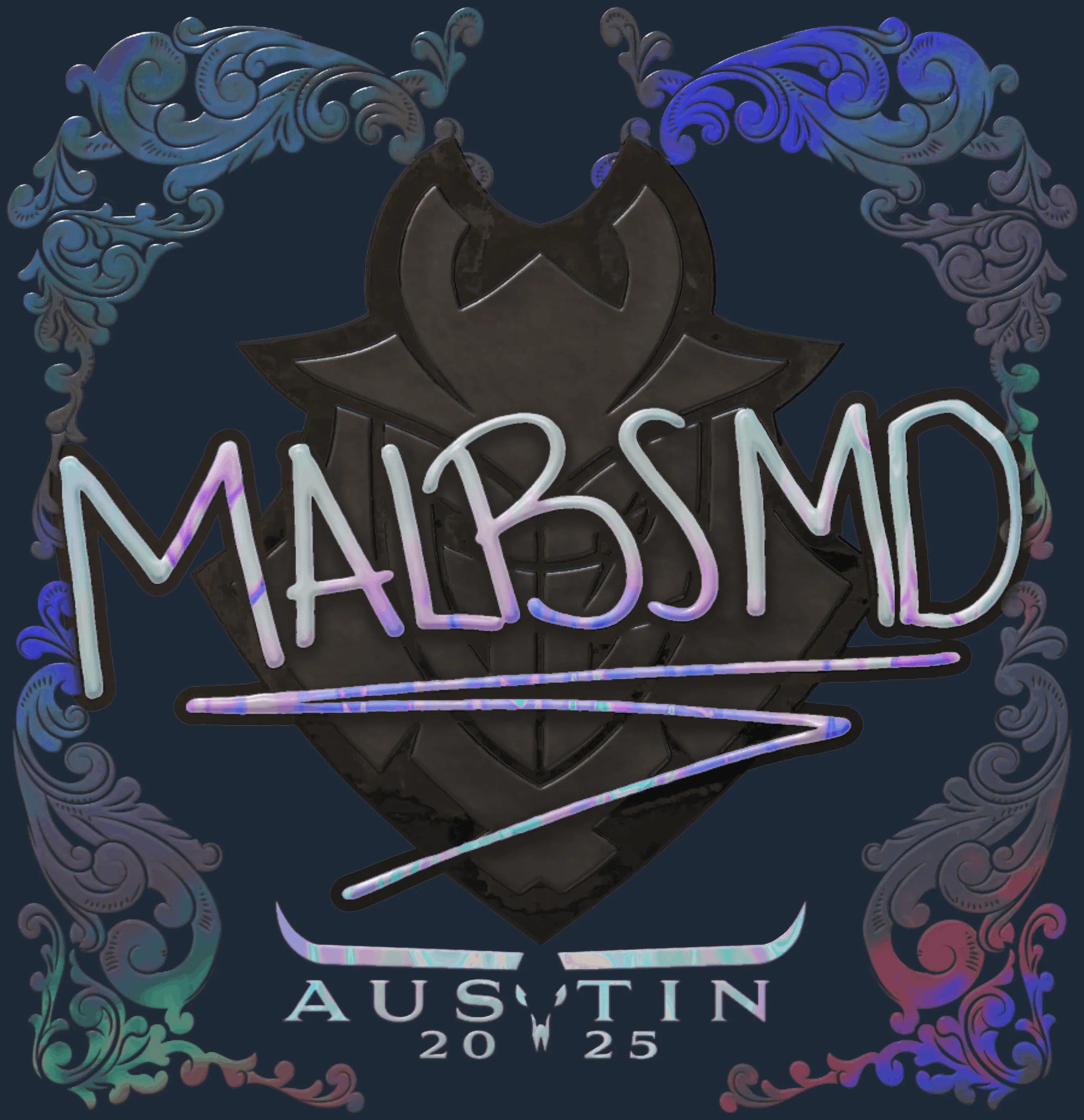 Sticker | malbsMd (Holo) | Austin 2025