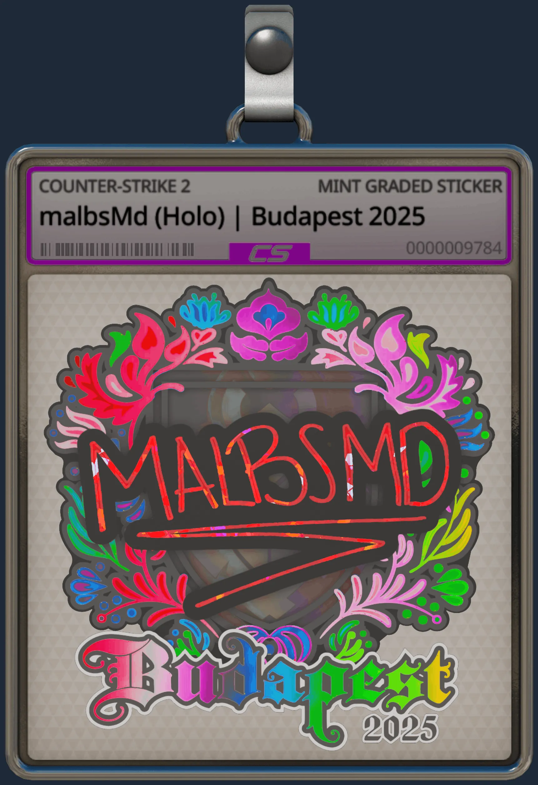 Sticker | malbsMd (Holo) | Budapest 2025