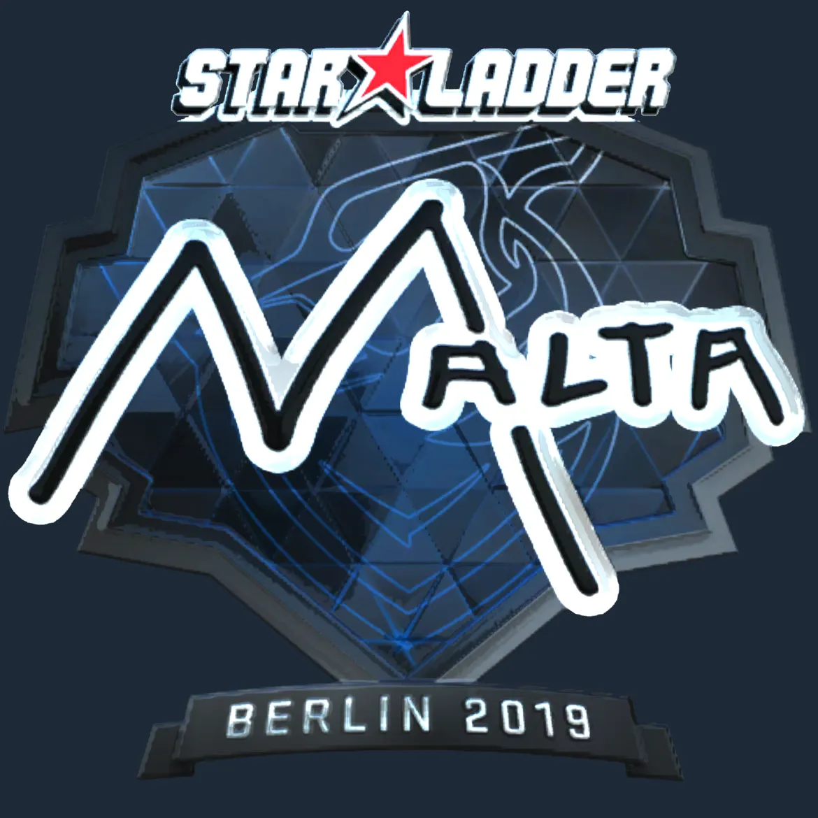 Sticker | malta (Foil) | Berlin 2019
