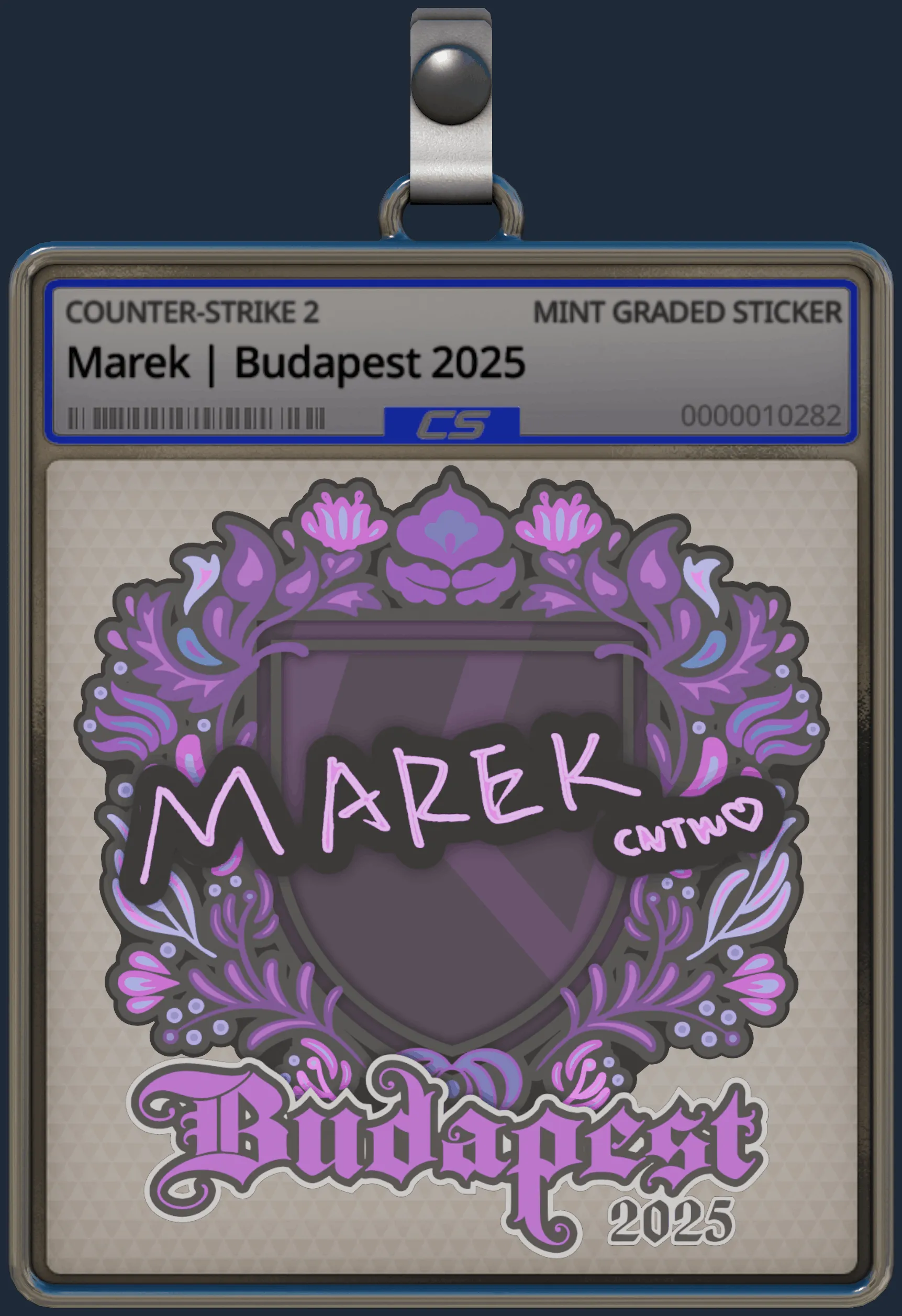 Sticker | Marek | Budapest 2025