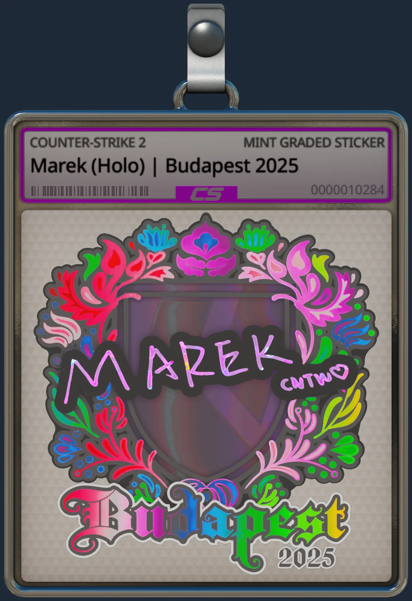 Sticker | Marek (Holo) | Budapest 2025