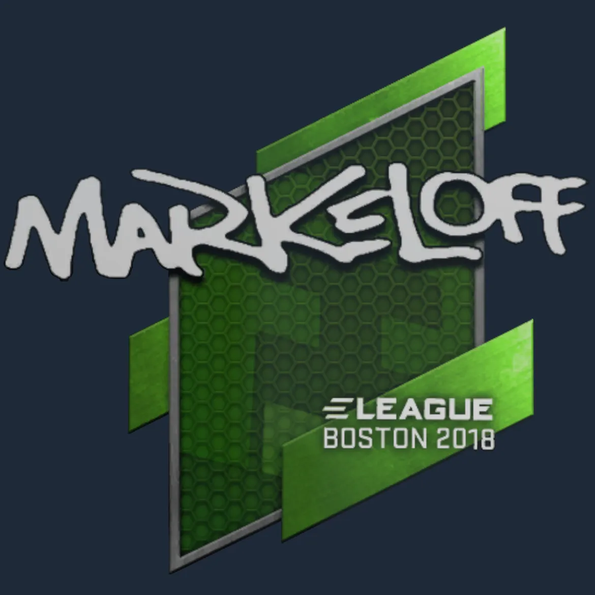 Sticker | markeloff | Boston 2018
