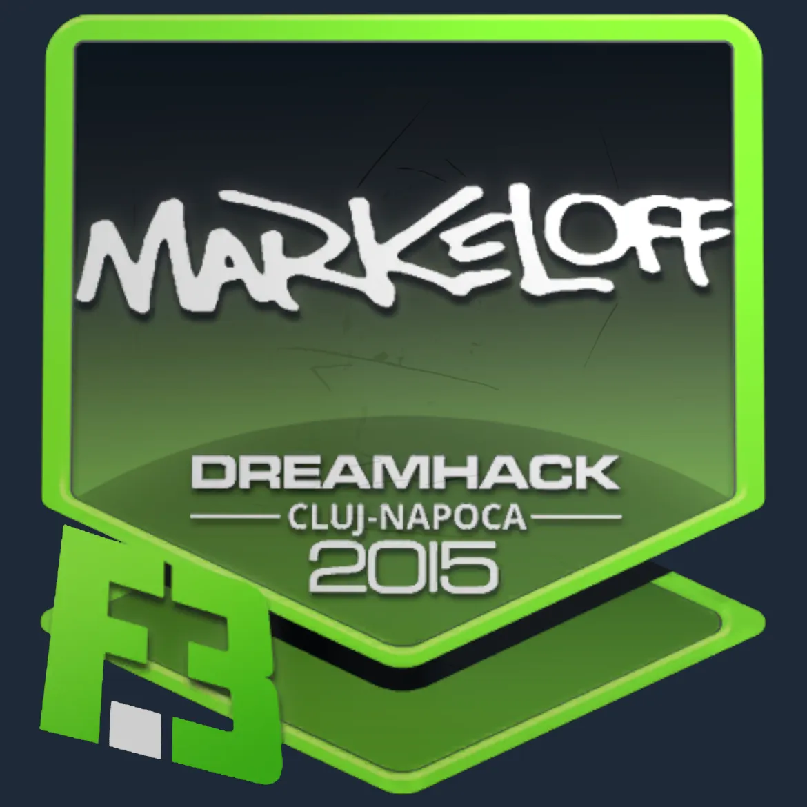 Sticker | markeloff | Cluj-Napoca 2015
