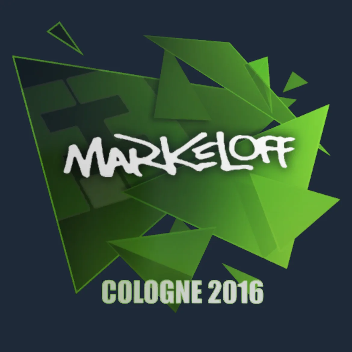 Sticker | markeloff | Cologne 2016