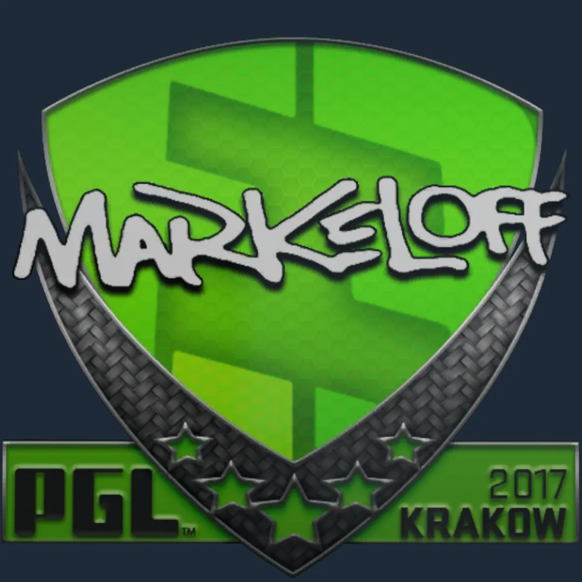 Sticker | markeloff | Krakow 2017