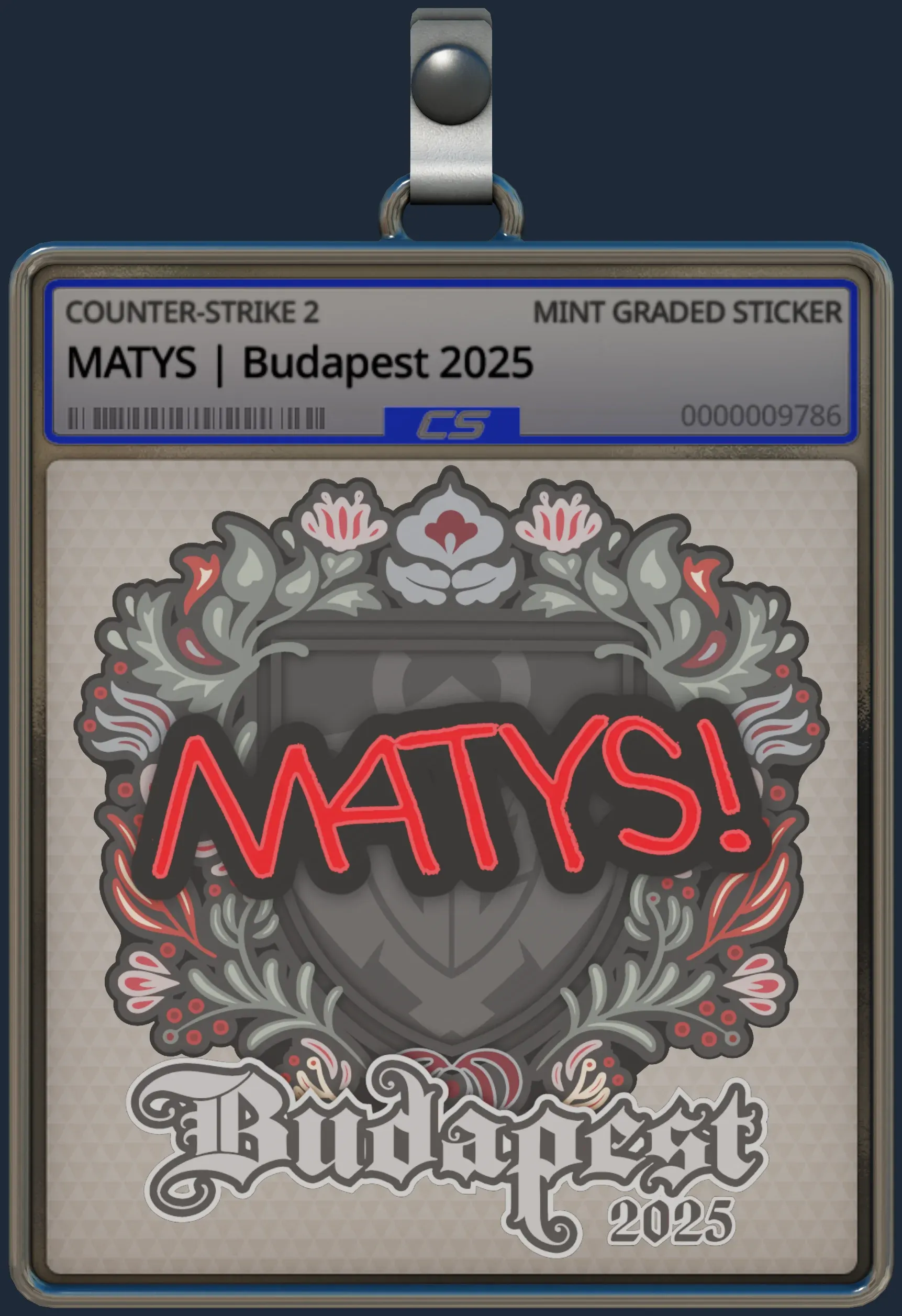 Sticker | MATYS | Budapest 2025