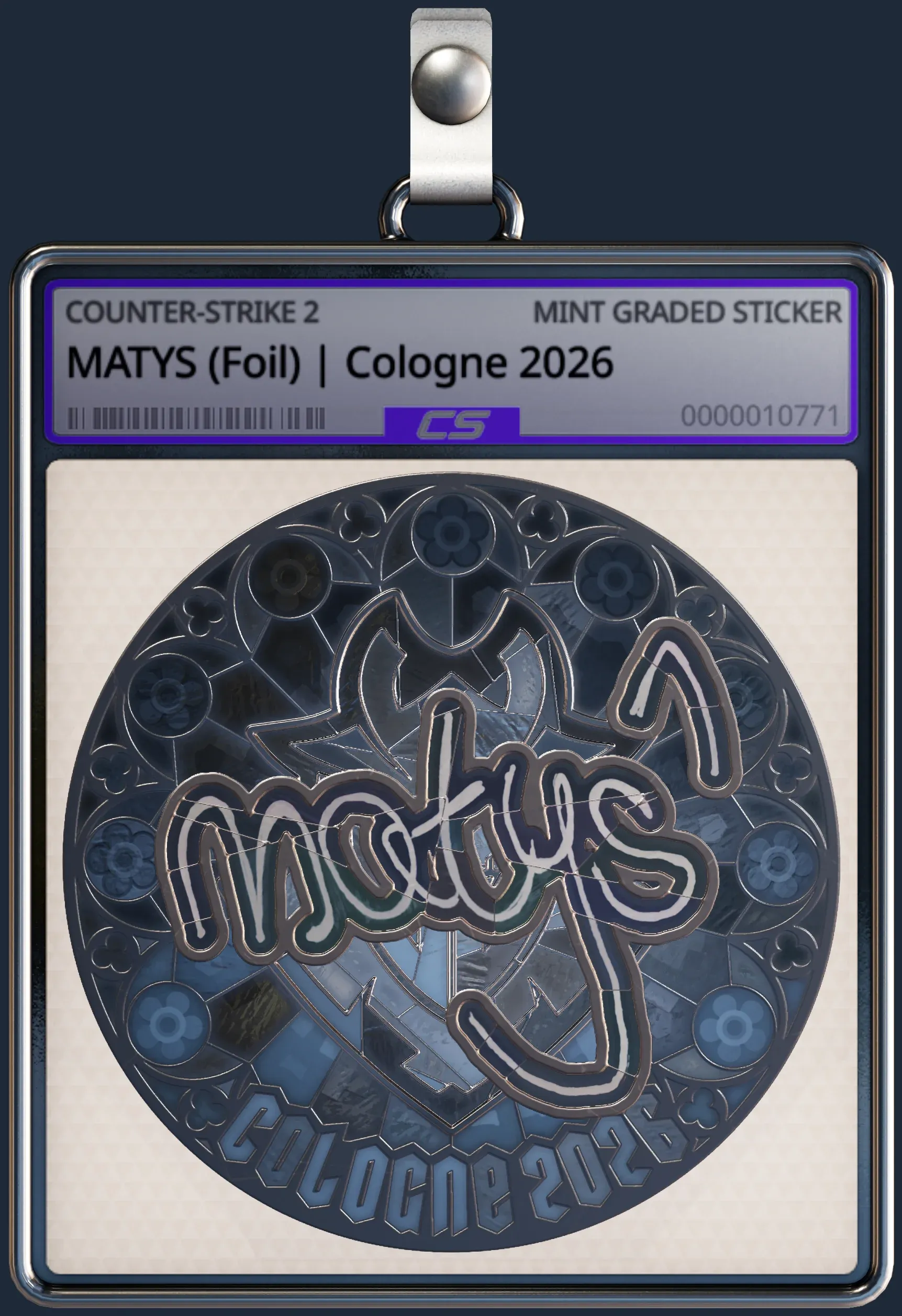 Sticker | MATYS (Foil) | Cologne 2026